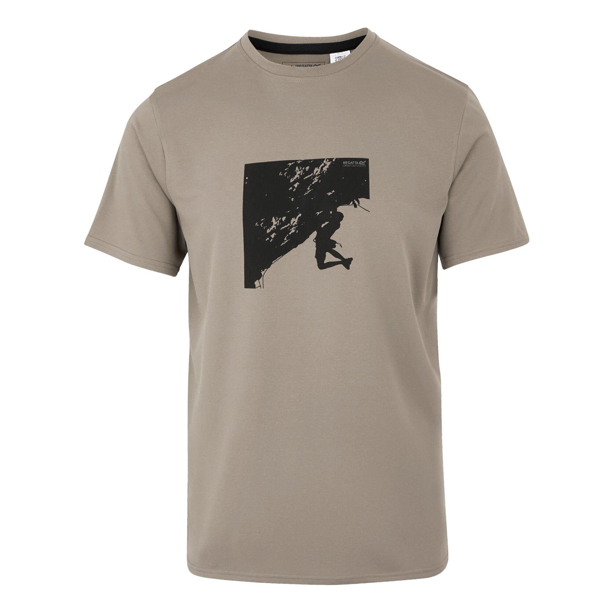 Regatta Mens Fingal Stretch Short Sleeved T-Shirt - Picture 24 of 37
