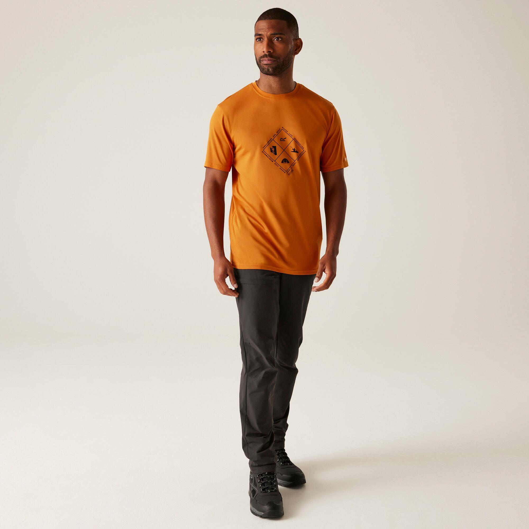 Regatta Mens Fingal Stretch Short Sleeved T-Shirt - Picture 28 of 37