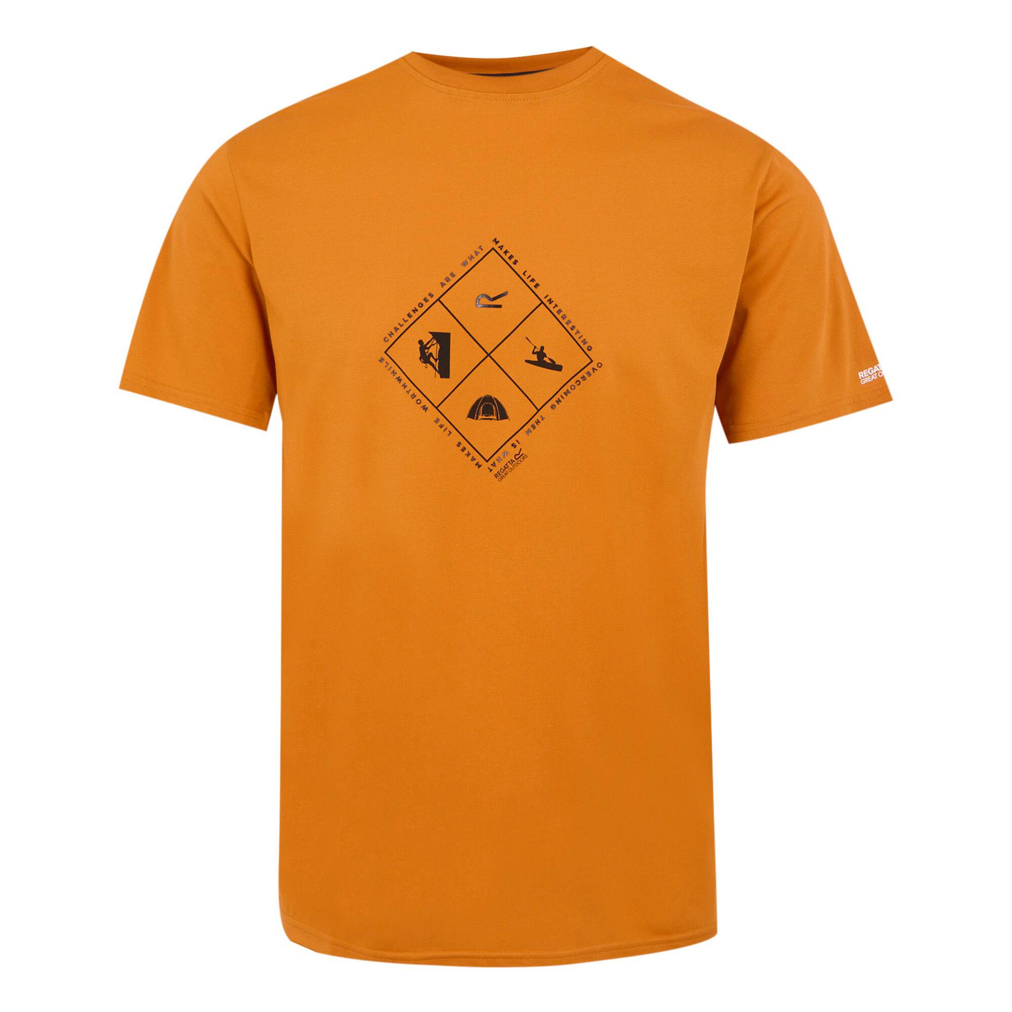 Regatta Mens Fingal Stretch Short Sleeved T-Shirt - Picture 30 of 37