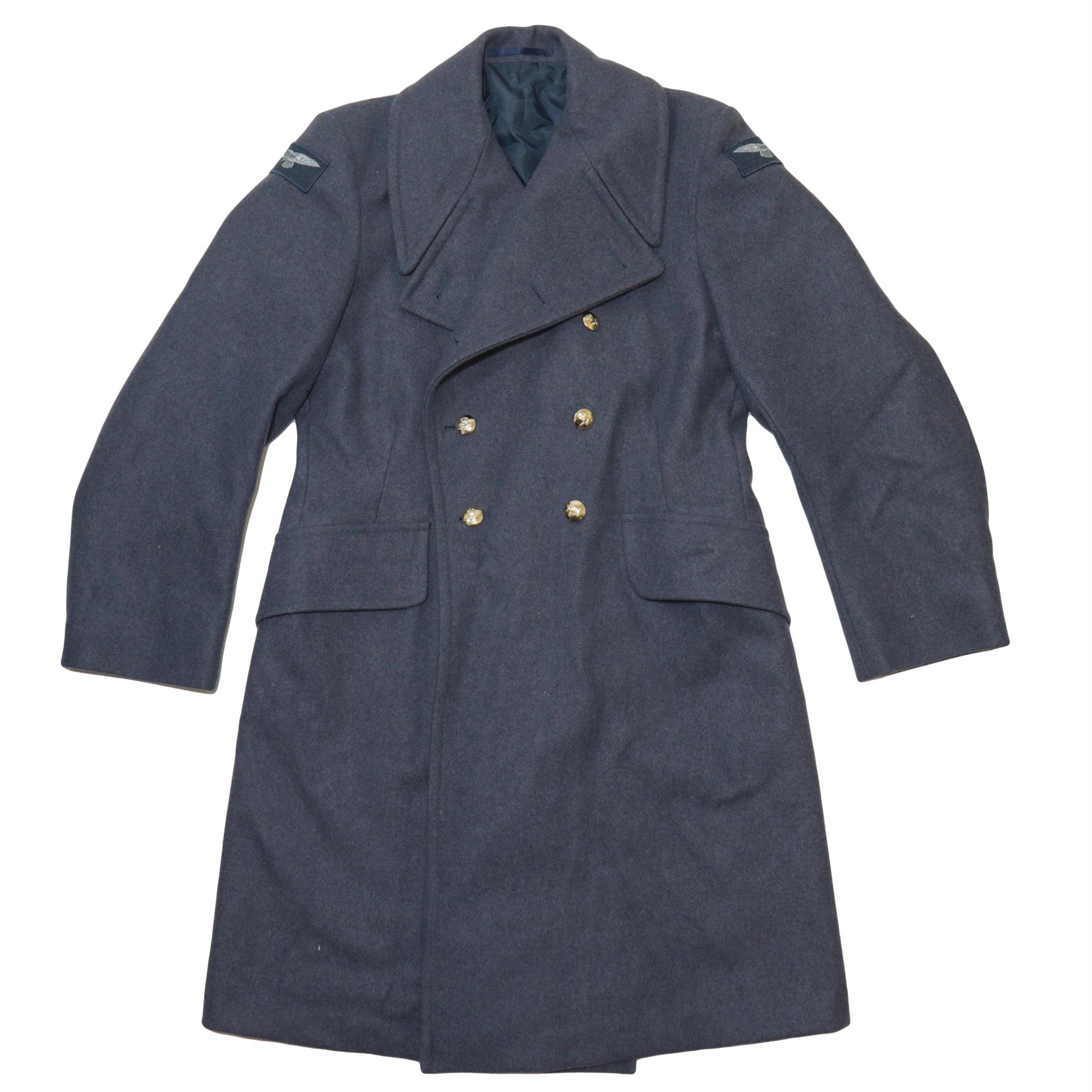 Genuine British Army Royal Air Force RAF Great Coat UK