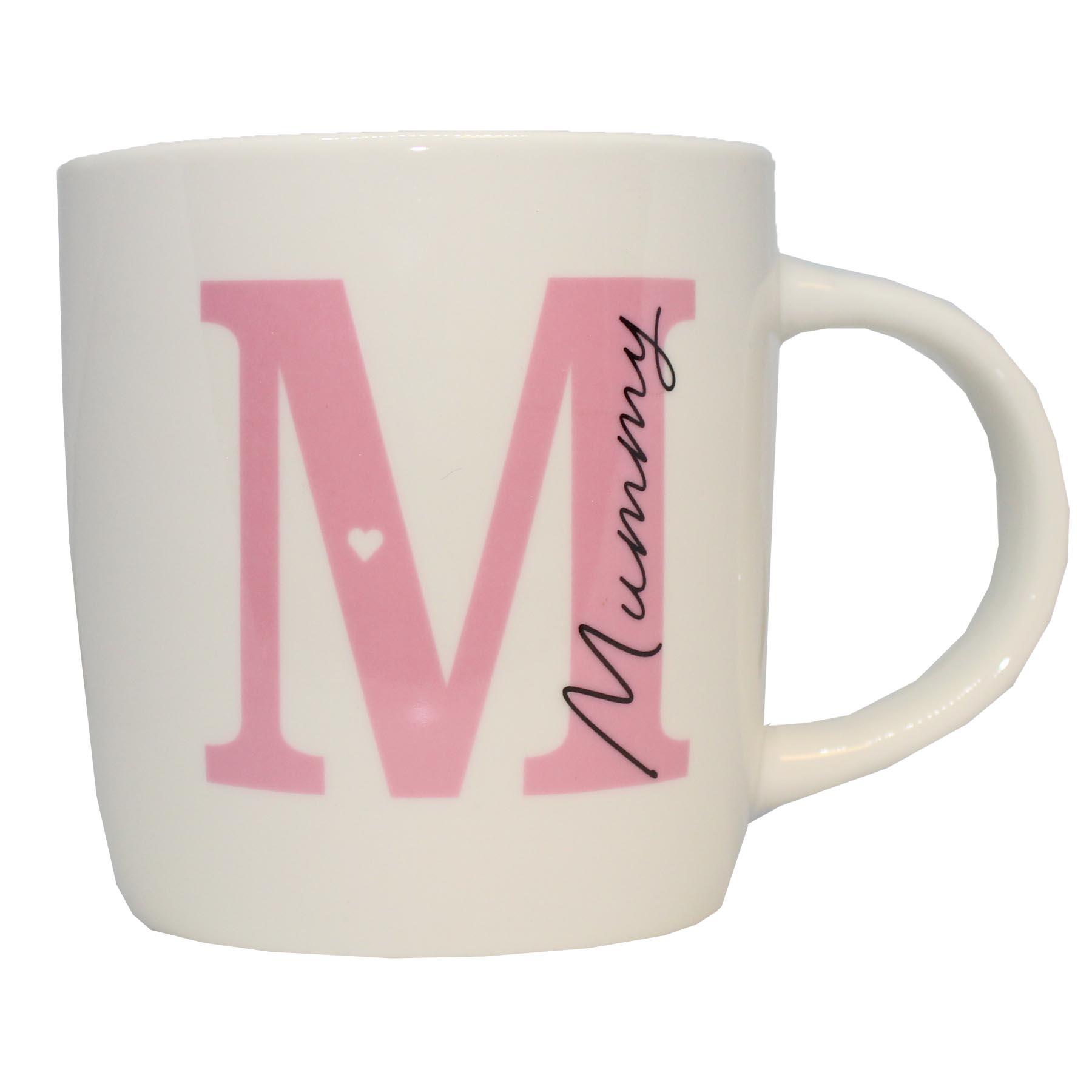 Bone China 12oz Mug Hugs and Kisses Gift Boxed Mummy or Daddy