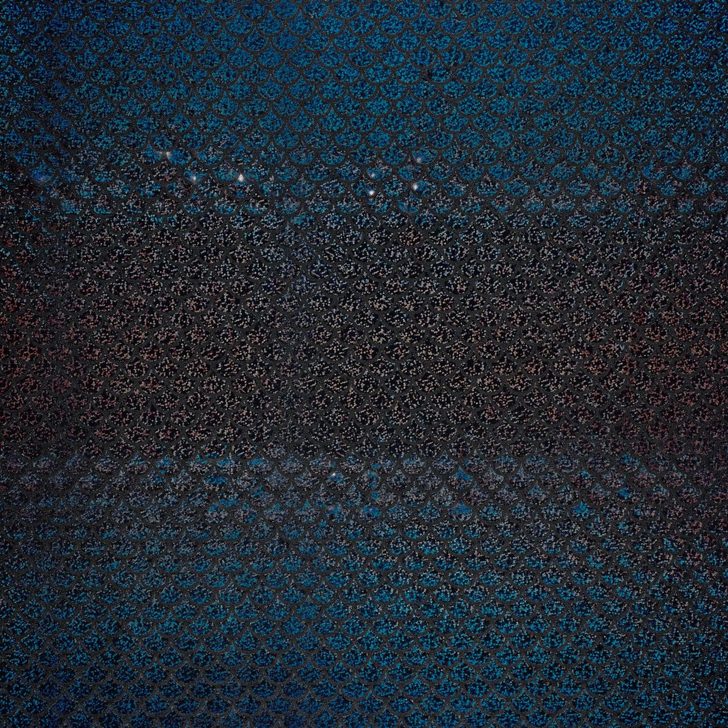 Spandex Dance Lame Foil Scales Fabric Material - Picture 13 of 34