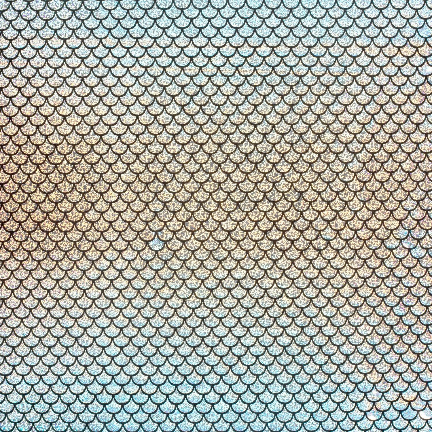 Spandex Dance Lame Foil Scales Fabric Material - Picture 17 of 34