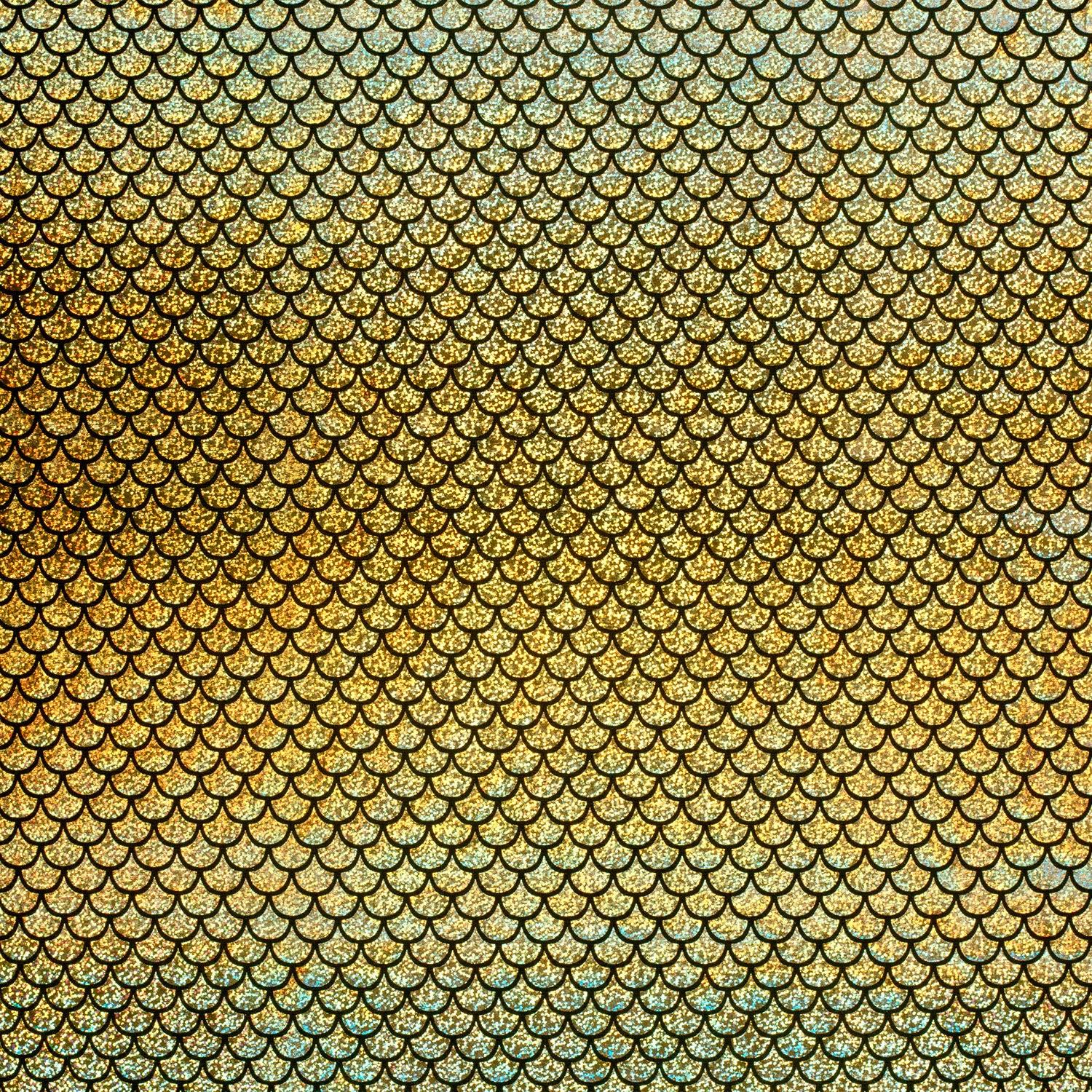 Spandex Dance Lame Foil Scales Fabric Material - Picture 21 of 34