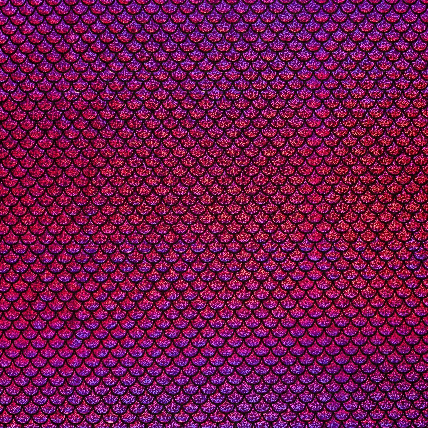 Spandex Dance Lame Foil Scales Fabric Material - Picture 26 of 34