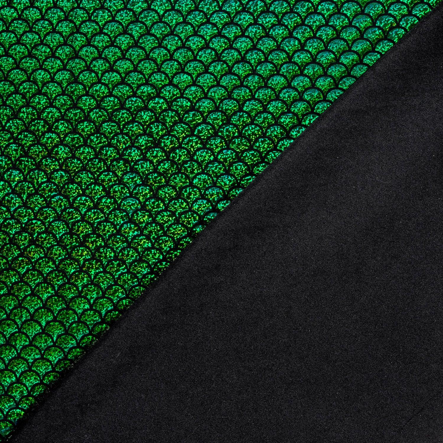Spandex Dance Lame Foil Scales Fabric Material - Picture 32 of 34
