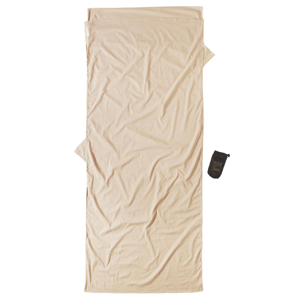 Cocoon Insect Shield Egyptian Cotton Travel Sheet/Bag Liner - Rectangular
