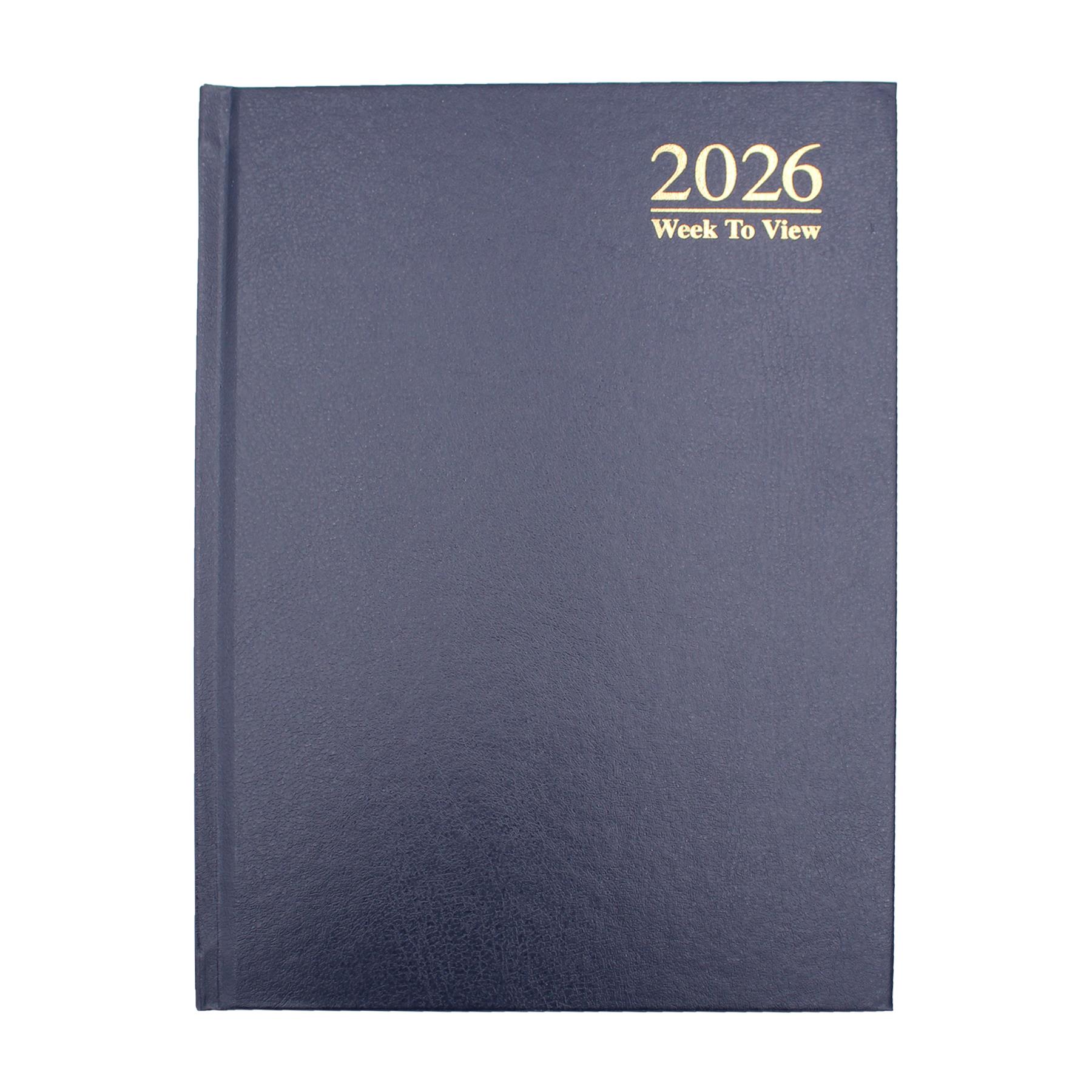 2026 A5 Diary Hardback Week to View 3183 - Choose Colour - Picture 4 of 5