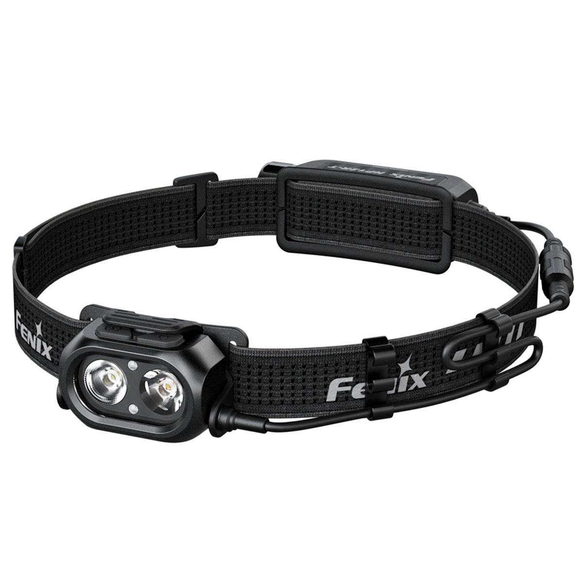 Fenix HP12R-T Trail Running Headlamp - 1300 Lumen Max - Black or Red Headband