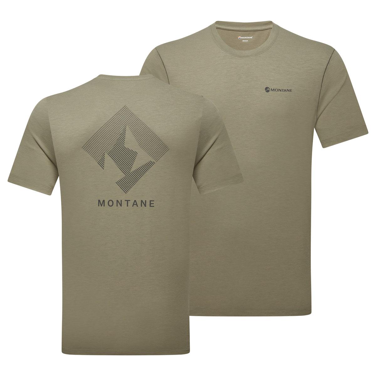 Montane Mens Alhena Mountain 25 T-Shirt - Merino Blend - Anti-Odour Treatment