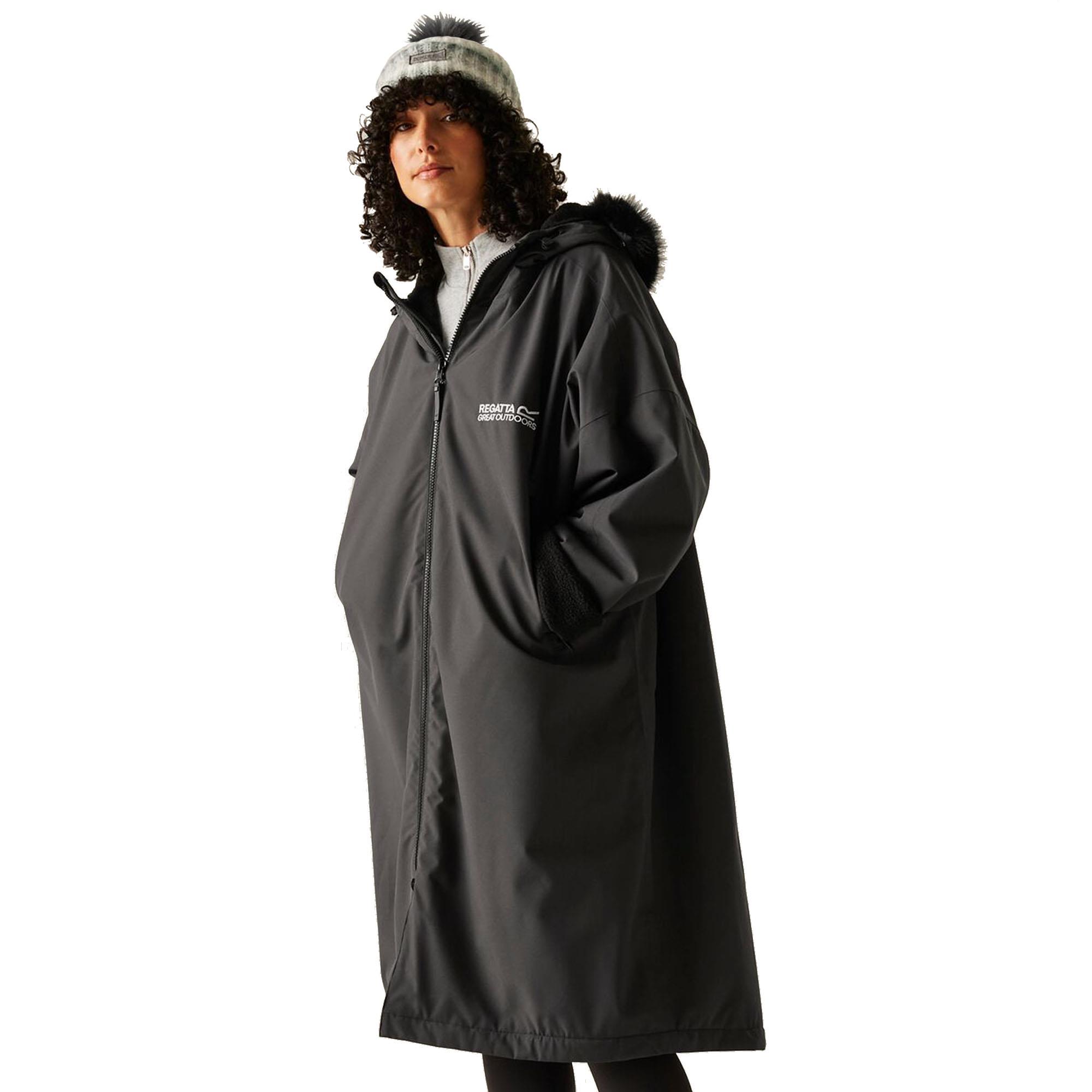 Regatta Adult's Pro Changing Robe - Beige Medium - Image 2