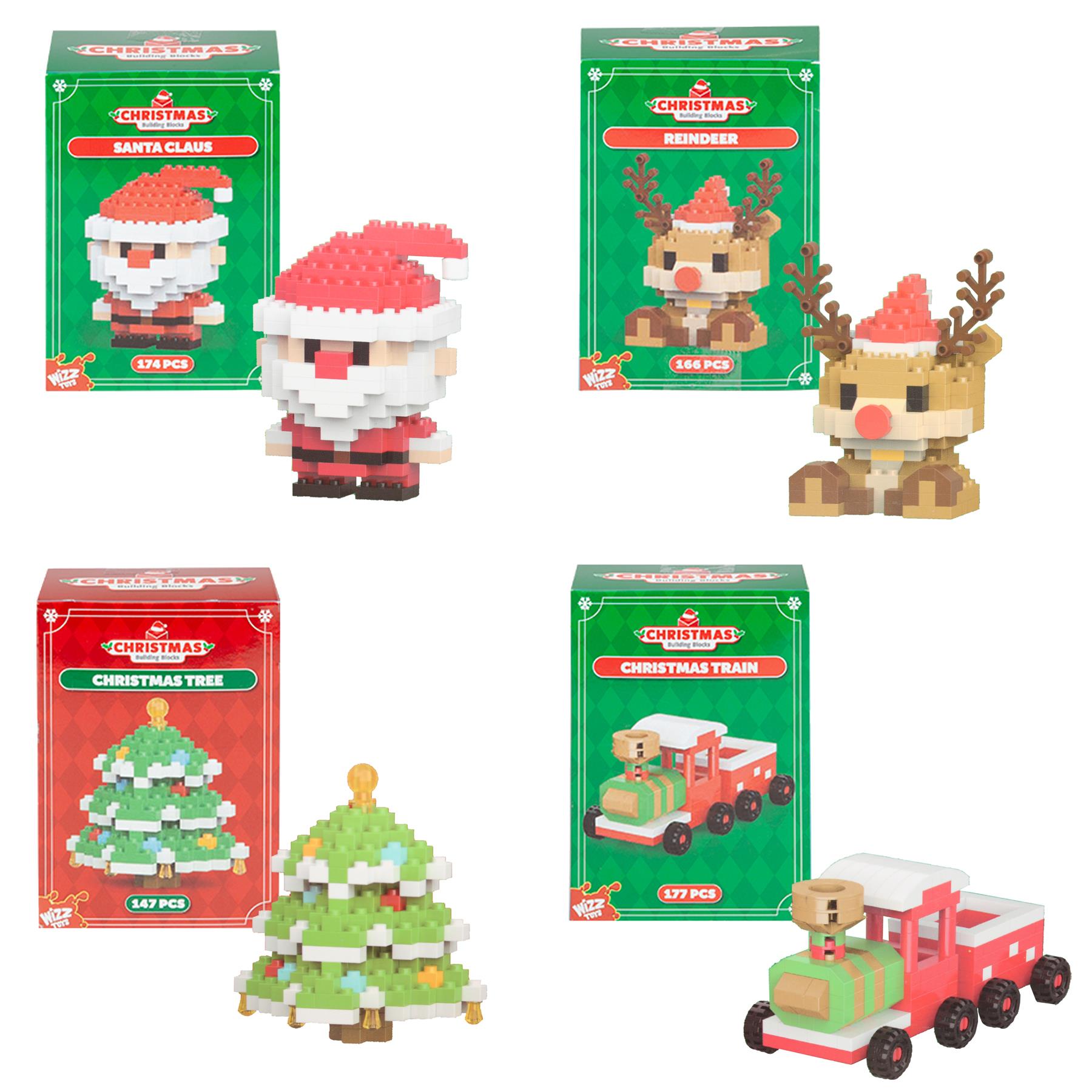 Mini Bloques de Construcción Navidad Juegos Relleno Medias - Elige Diseño - Imagen 2 de 5