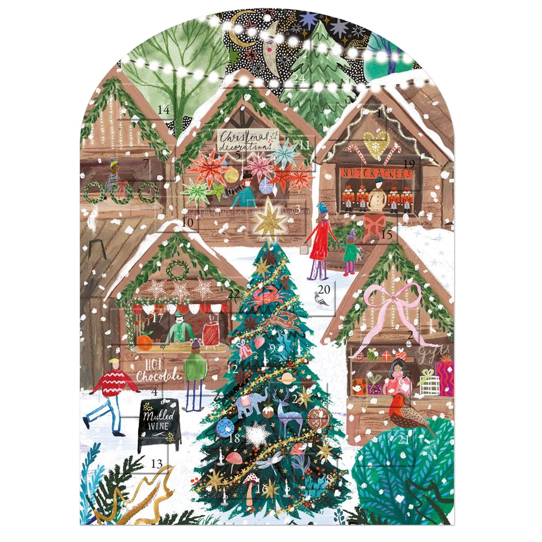 Christmas Paper Advent Calendar 24 Windows - Choose Design - Picture 4 of 8