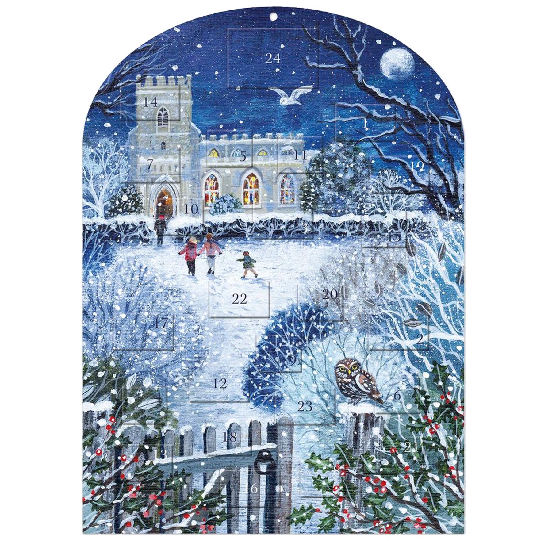 Christmas Paper Advent Calendar 24 Windows - Choose Design - Picture 6 of 8