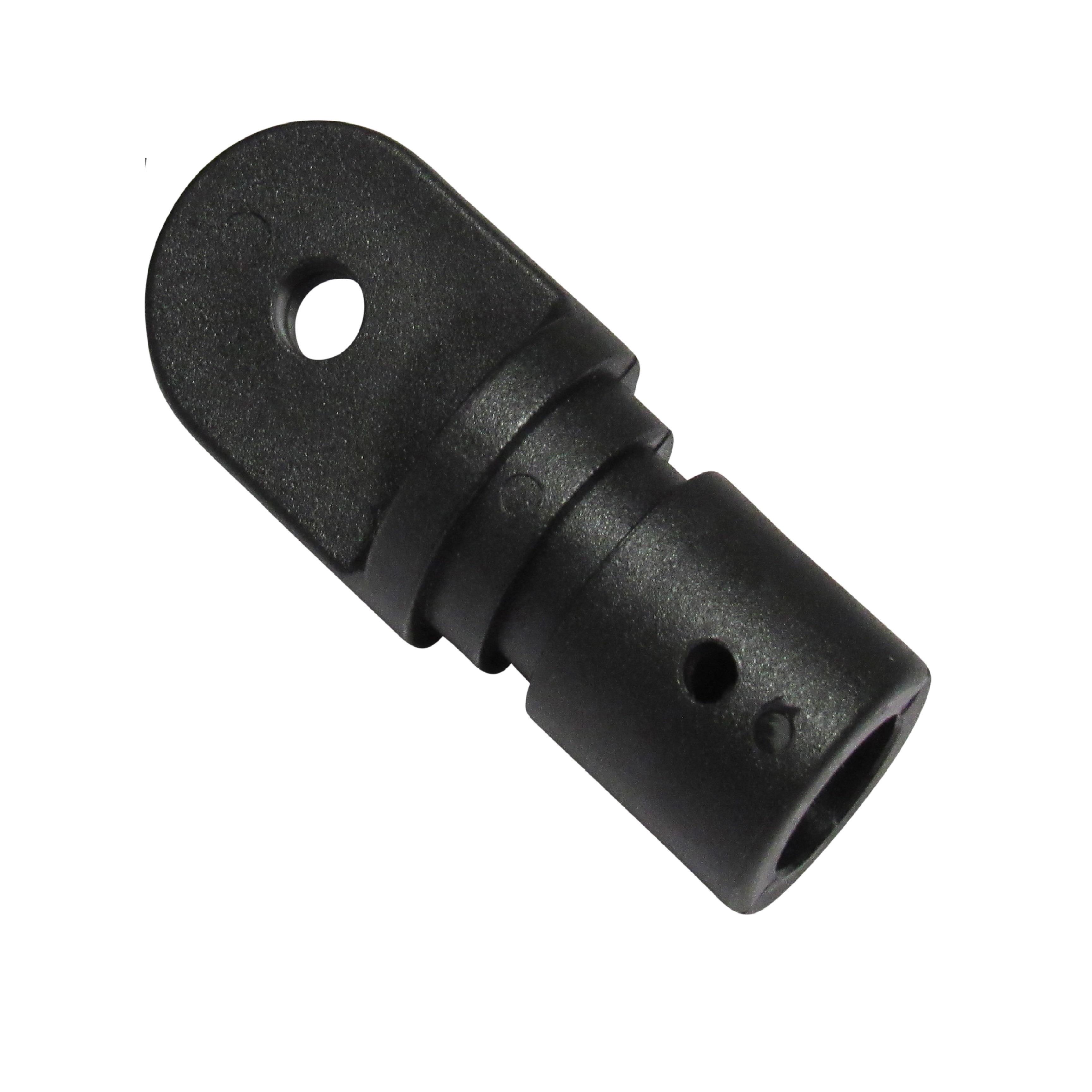 Bimini Top Canopy Tube Fittings (Nylon Deck Hinge Jaw Slide Eye End Cap Cover) - Picture 7 of 49