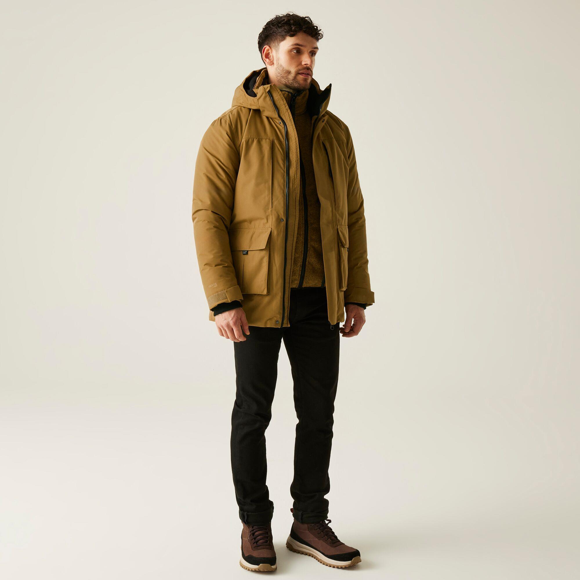 Regatta Mens Marron Waterproof Insulated Jacket