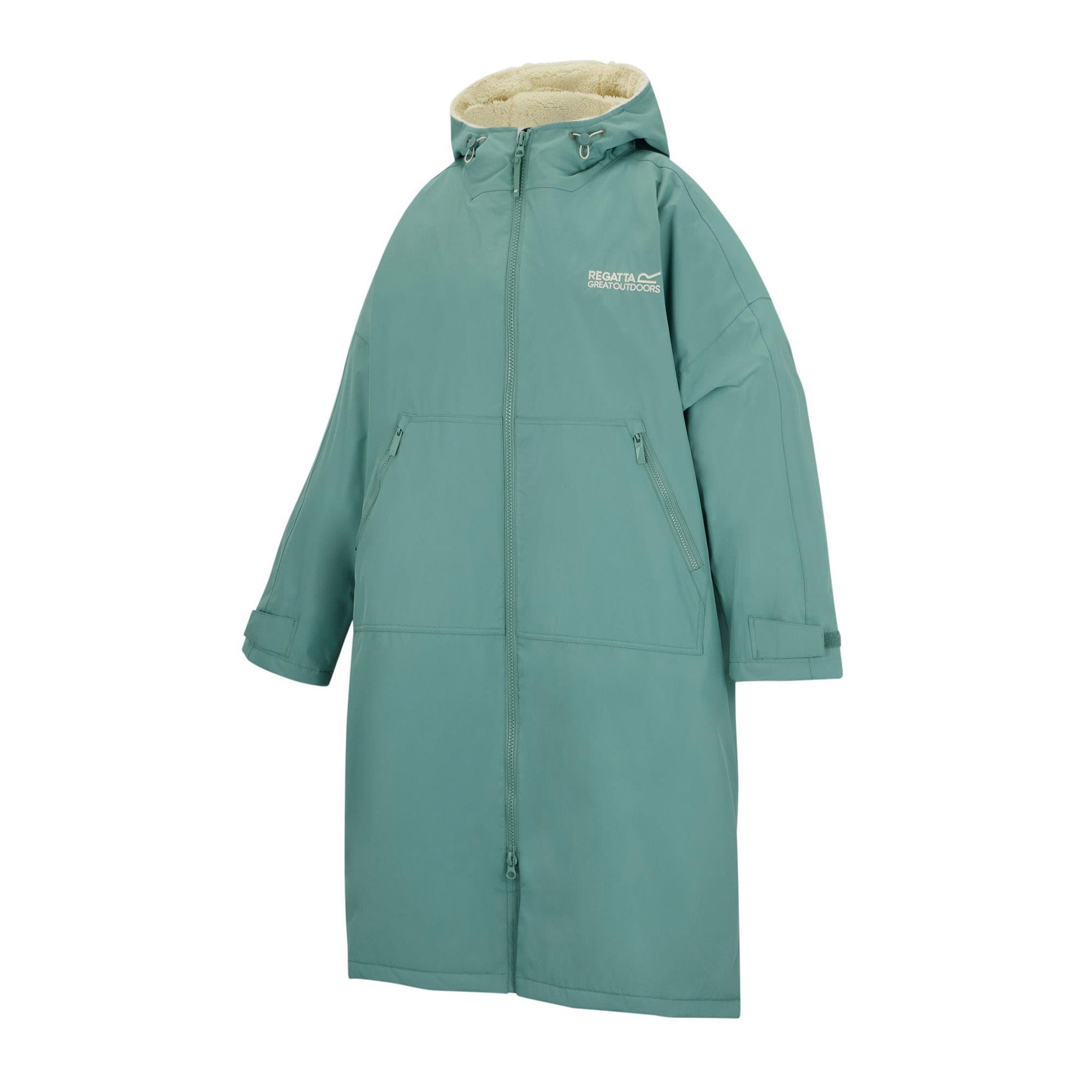 Regatta Adult Oversized Fleece Lined Waterproof Changing Robe - Image 8