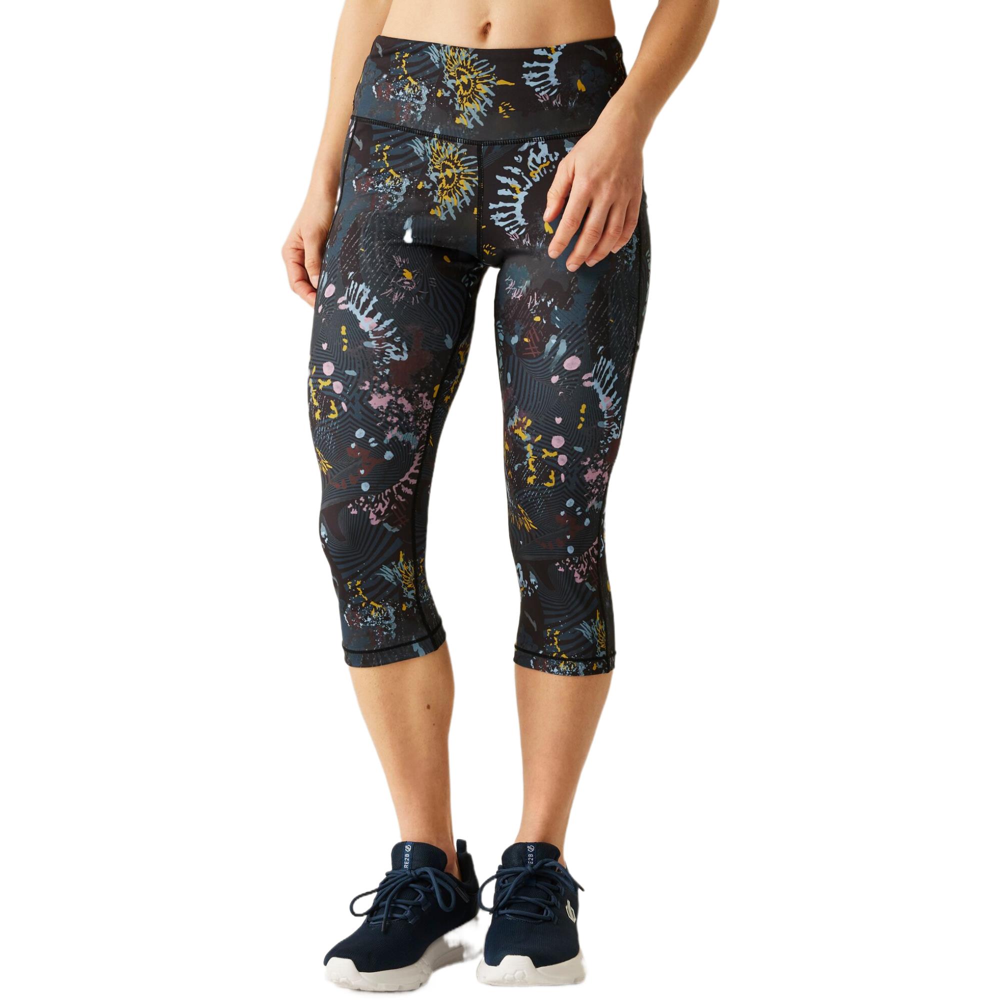 Dare 2B Women's Black Influential Ii 3/4 Leggings Size: 16 - Image 8