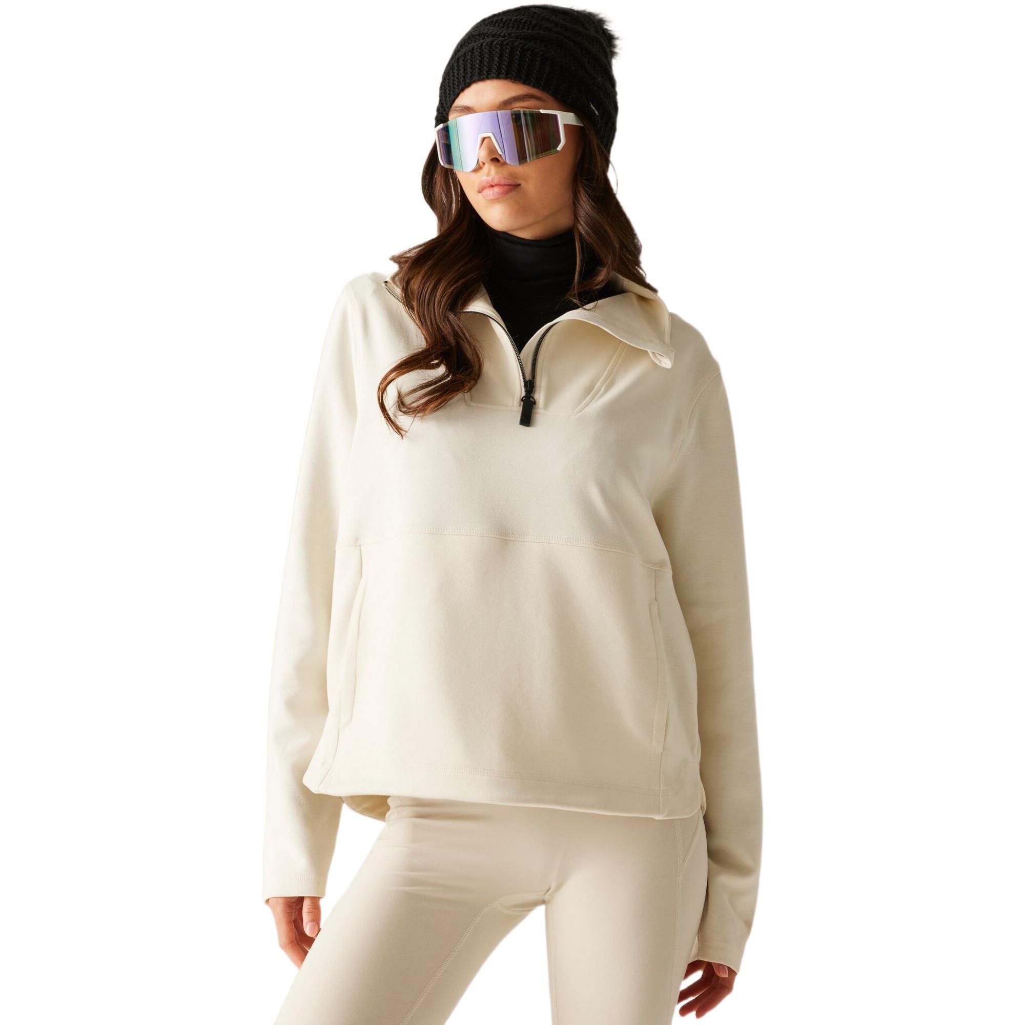 Dare 2B Women's Purple Wander 1/4 Zip Sweater, Cotton, Cotton Size: 20 - Image 2