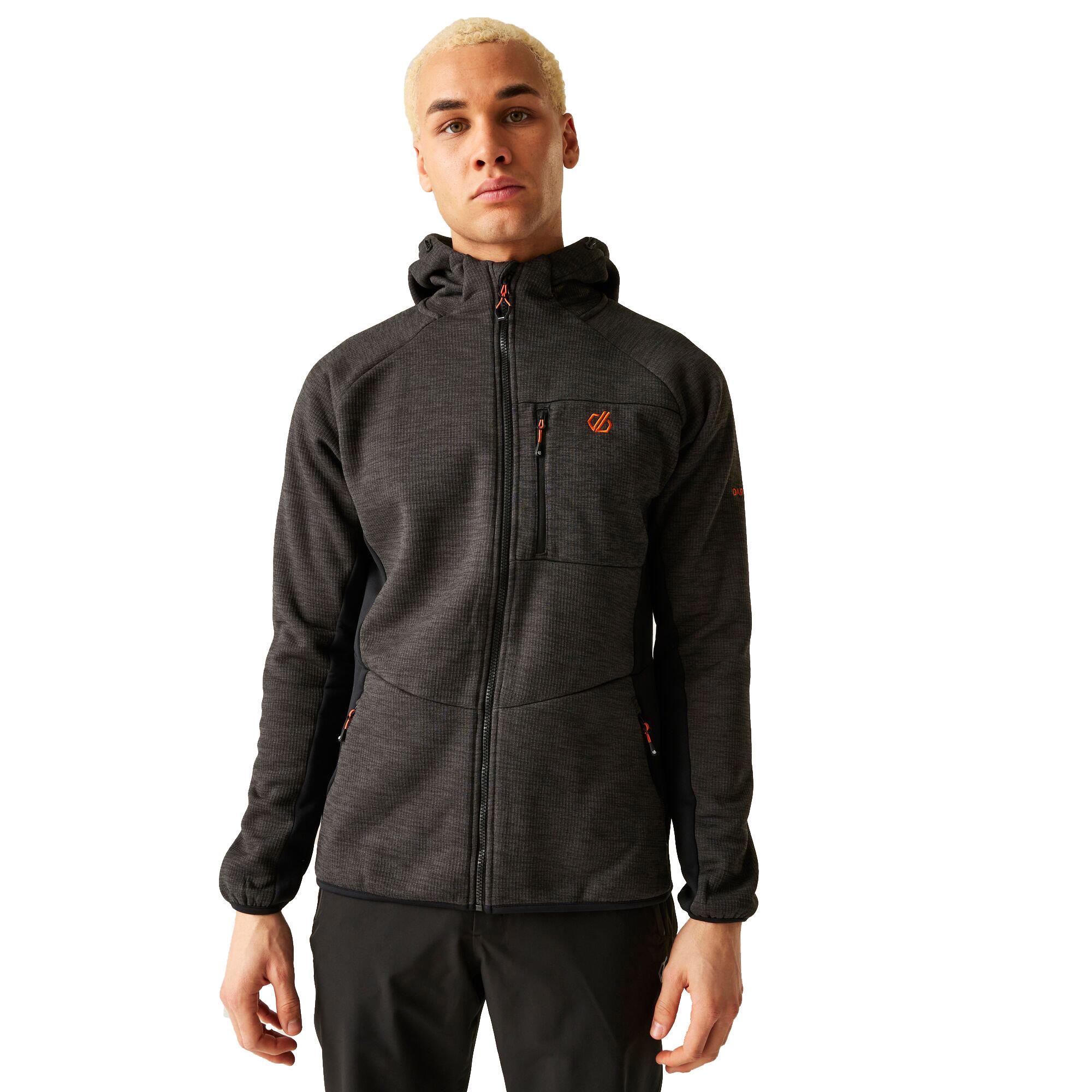 Dare 2B Men's Black Hooded Fleece Torrek Mountain Pro - Image 5