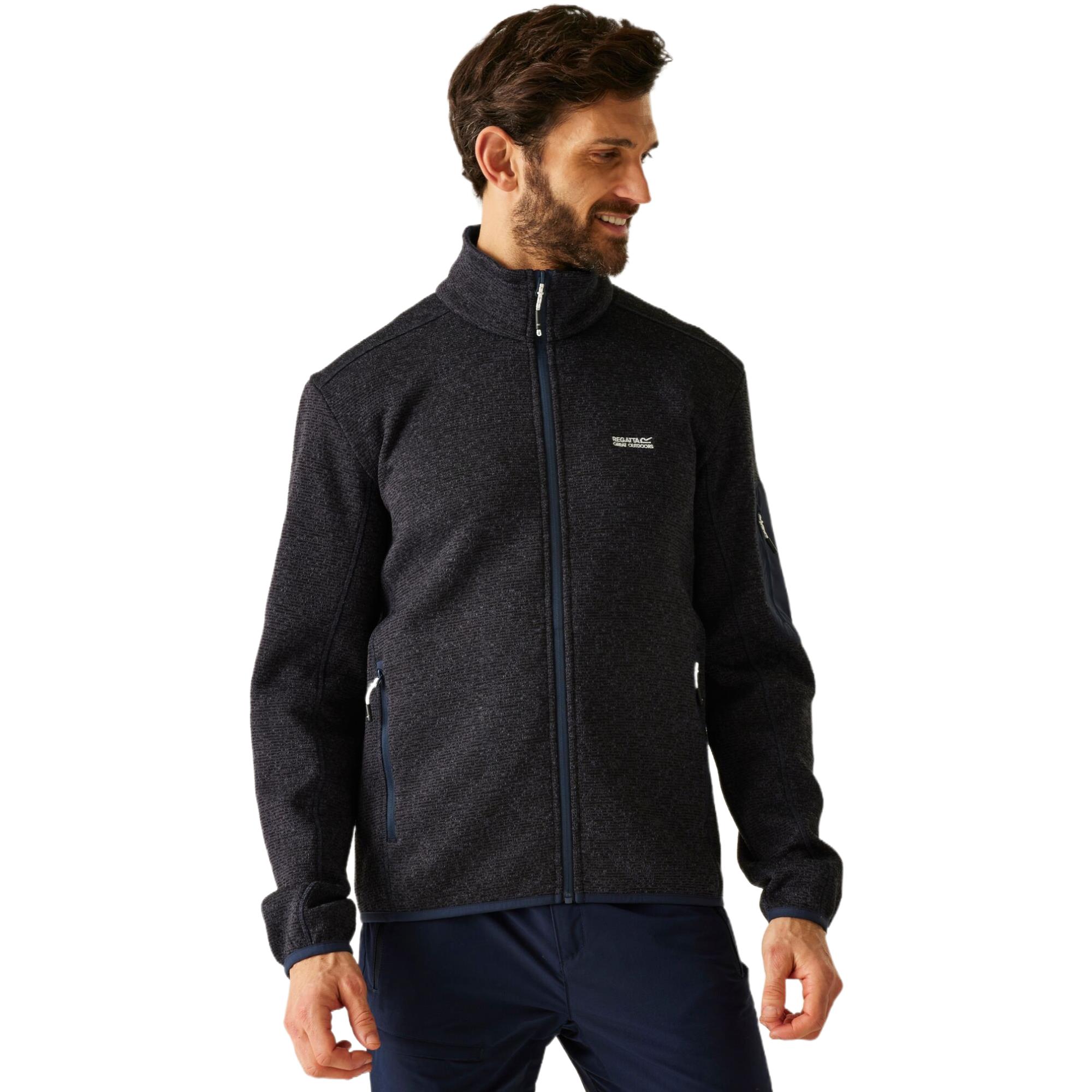 Regatta Mens Newhill Fleece Full Zip Jacket