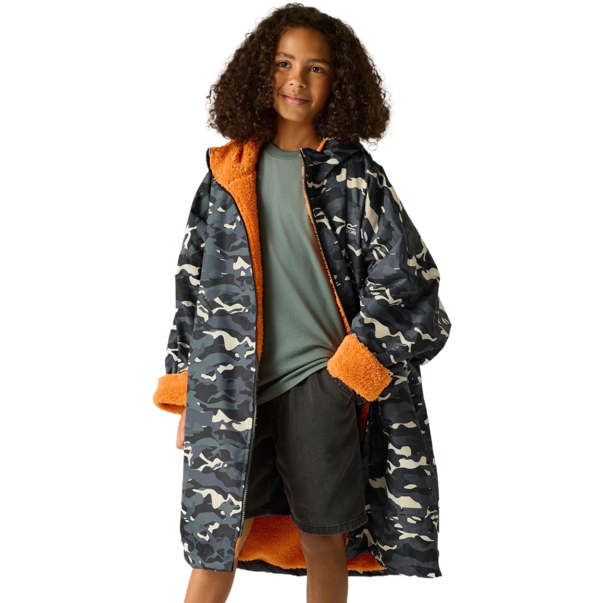 Regatta Kids Oversized Fleece Lined Waterproof Changing Robe