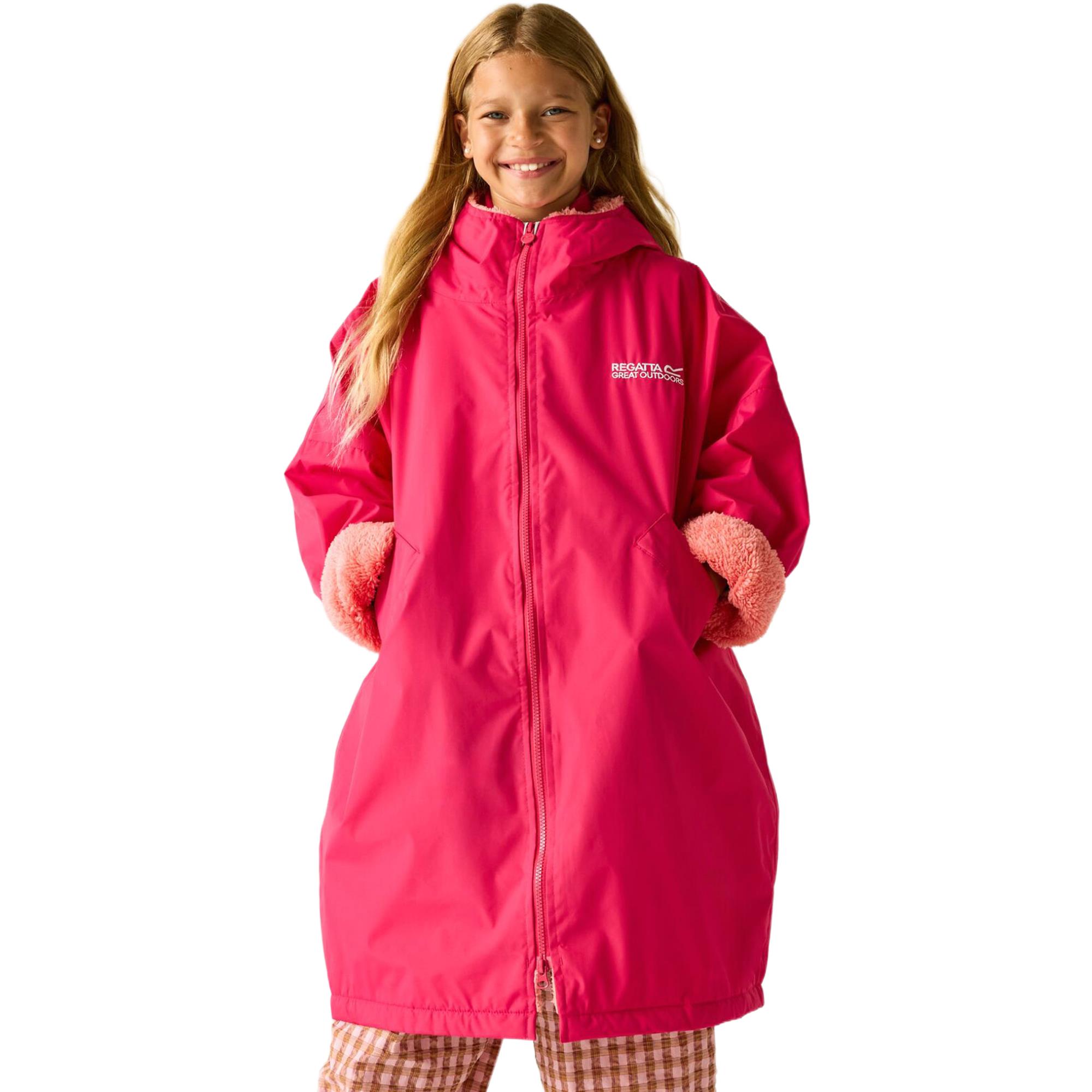 Regatta Kids Oversized Fleece Lined Waterproof Changing Robe