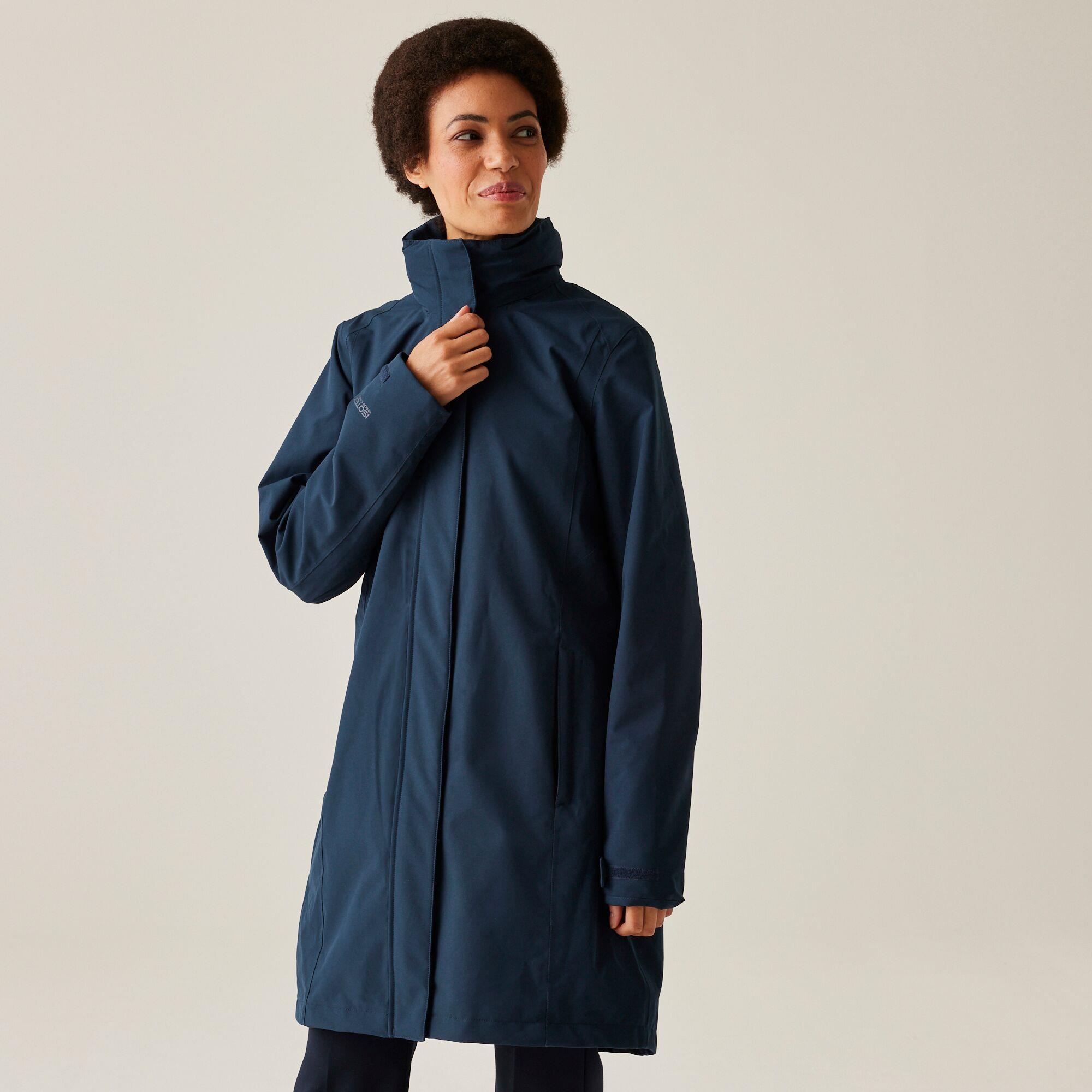 Regatta Womens Longline Kingsley 3-in-1 Coat Waterproof - Softshell Inner Jacket