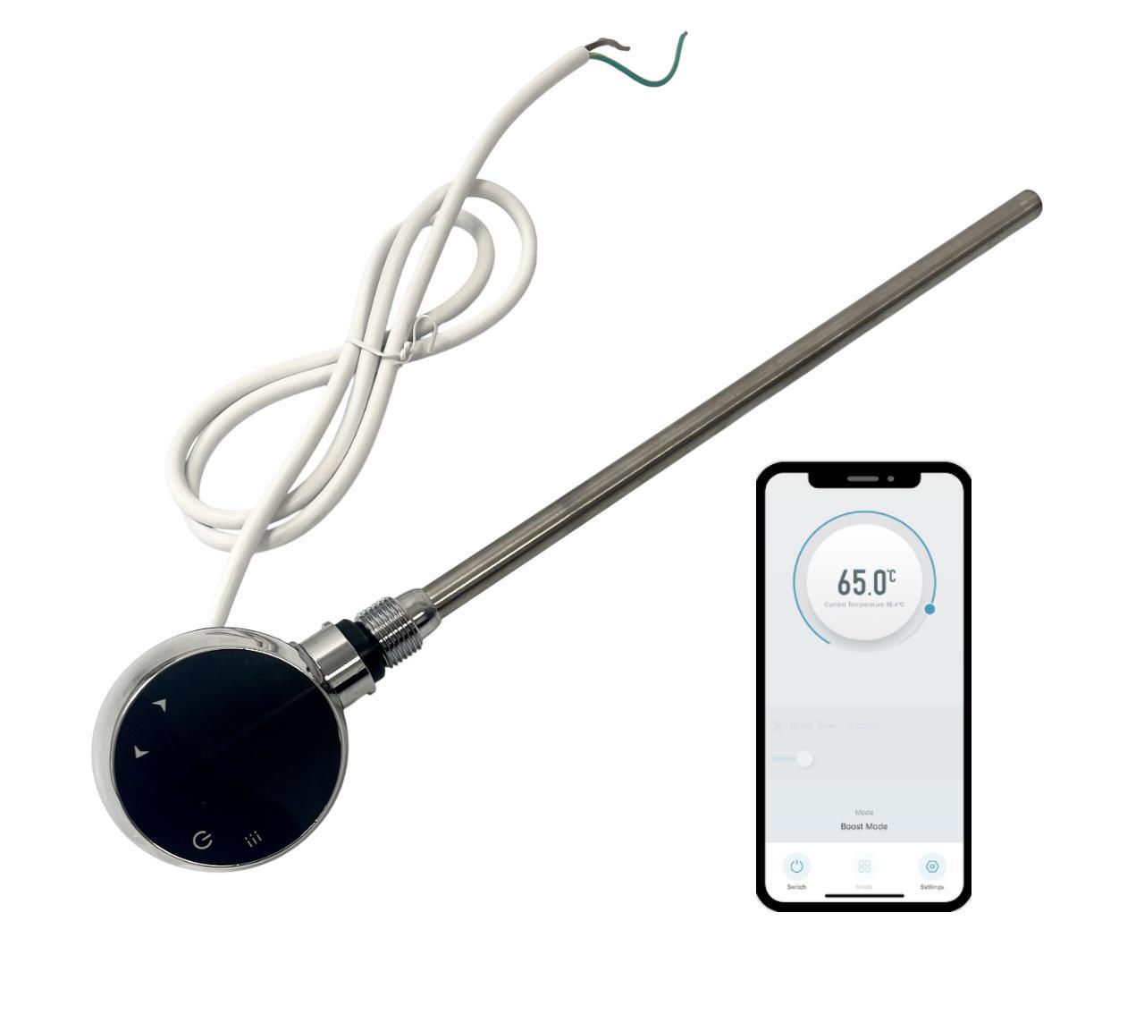WiFi Electric Smart Heating Elements for Towel Rails and Radiators