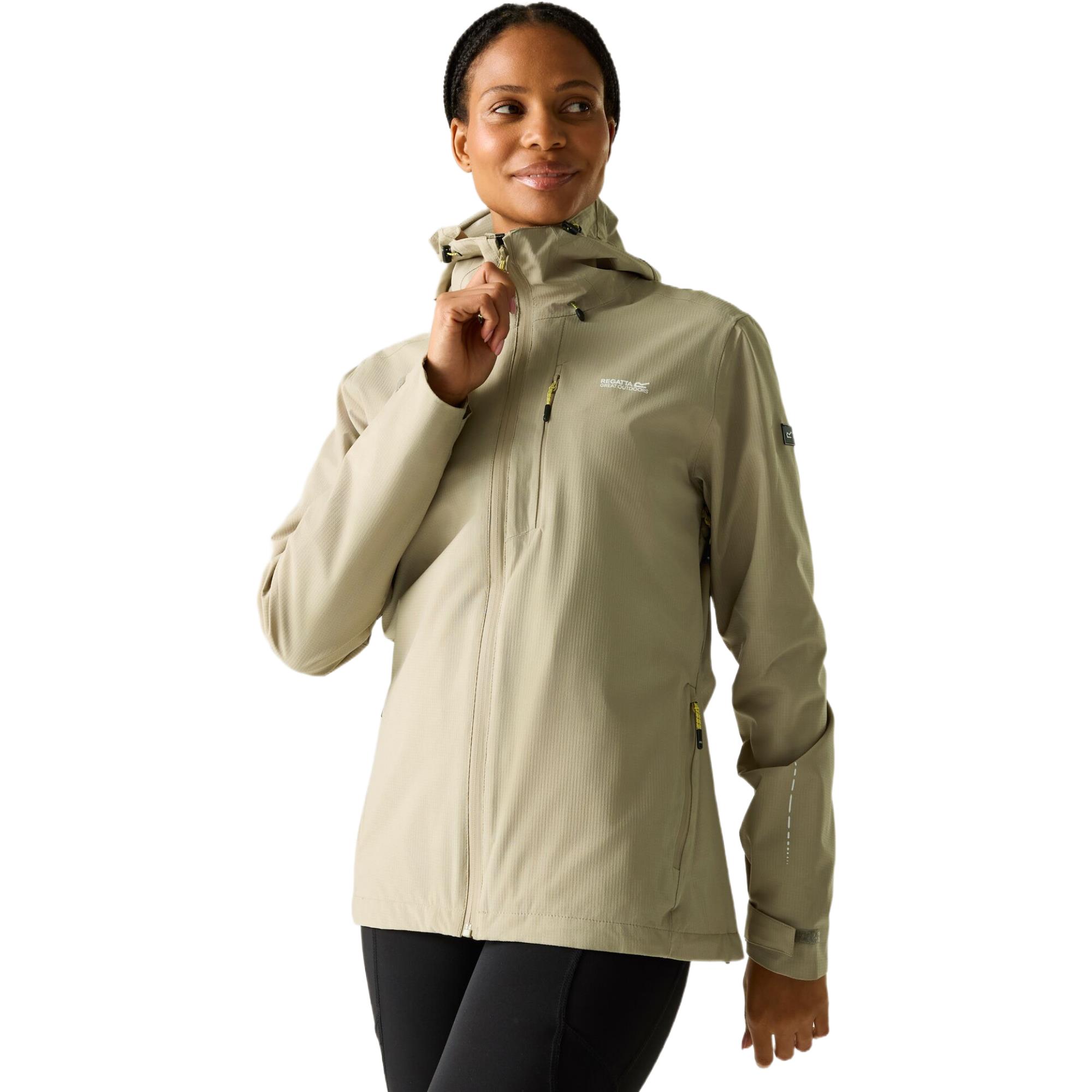 Regatta Womens Oklarna Jacket Waterproof Breathable Hiking Coat