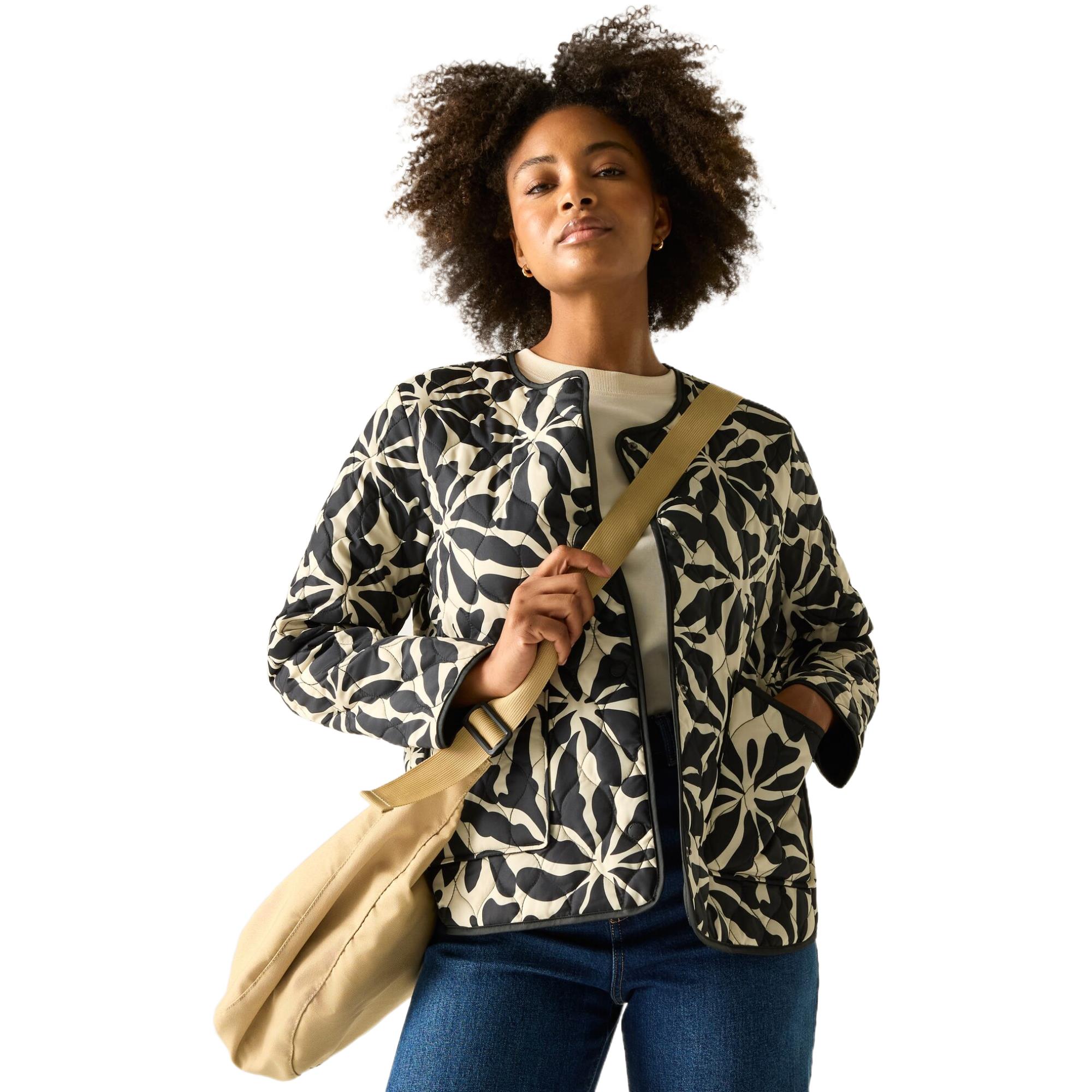 Regatta Women's Mira Quilted Jacket - Brown Size 8 - Image 2