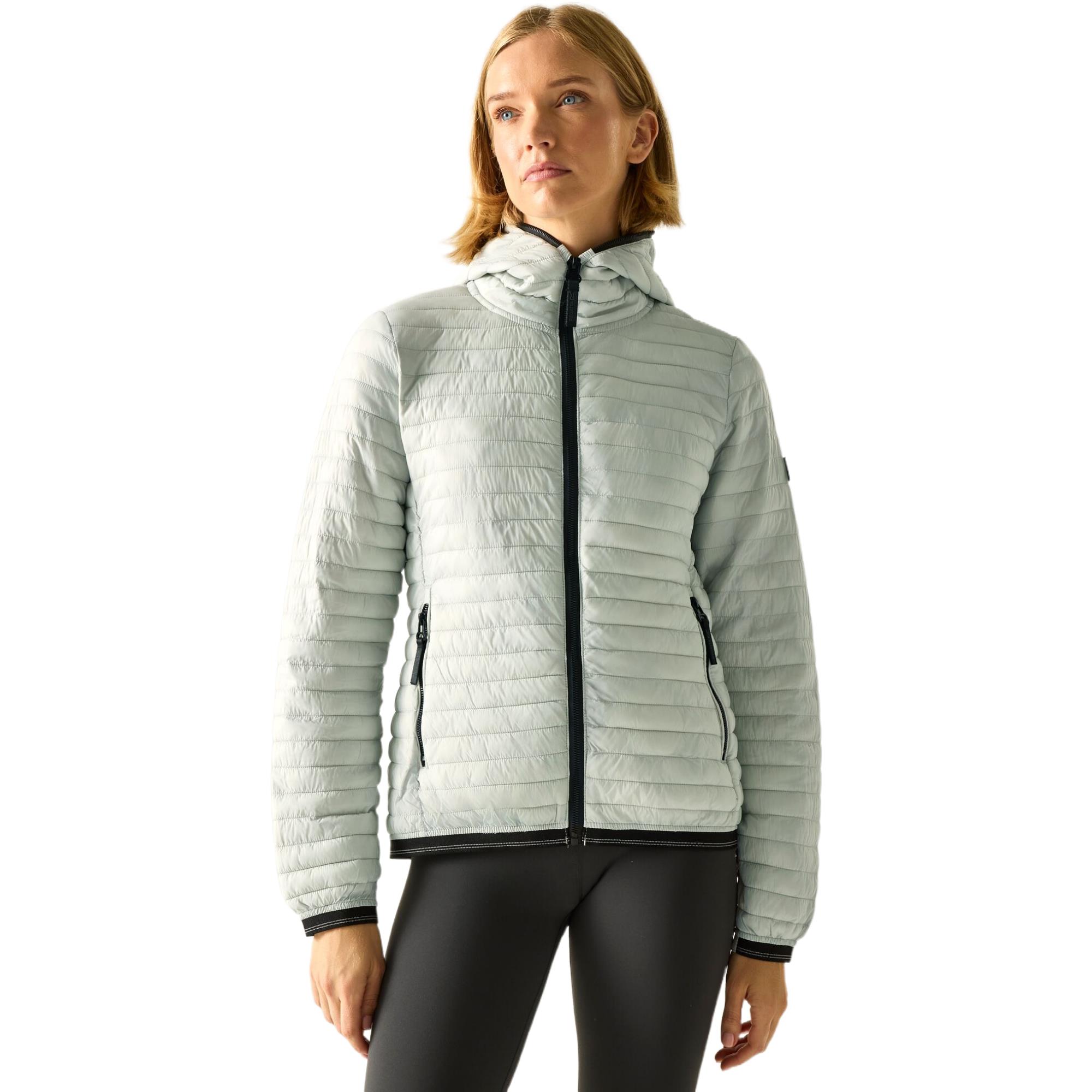 Regatta Women's Rigain Quilted Jacket - Grey Size 18 - Image 2