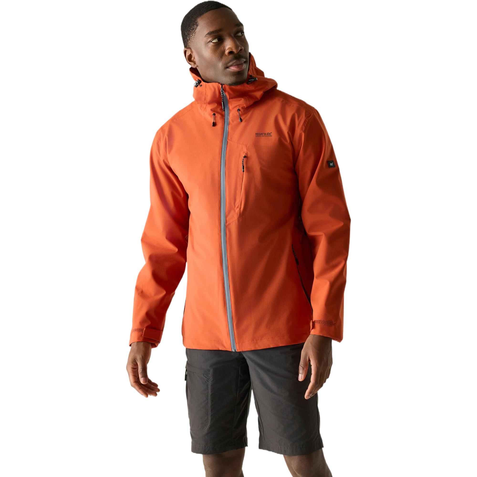 Regatta Mens Oklarna Jacket Waterproof Breathable Hiking Coat