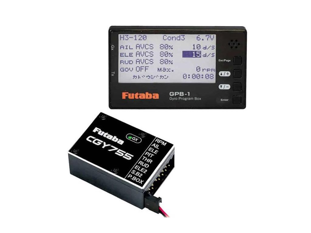 Futaba CGY755-GPB1 3-Axis 3D/F3C Helicopter Gyro and Governor With