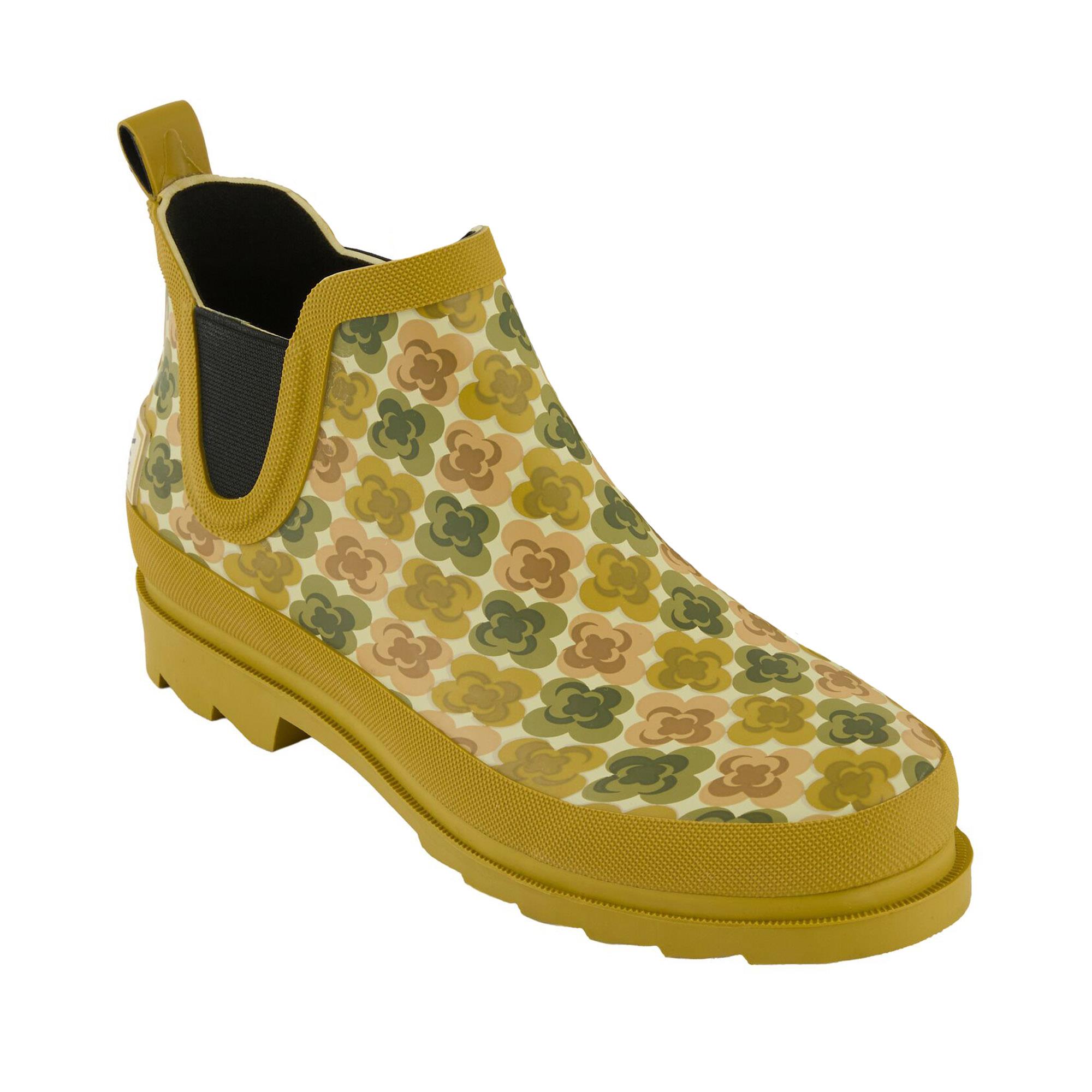 Regatta Orla Kiely Womens Ankle Wellies Rubber Soft Cotton Lining Comfort Sole