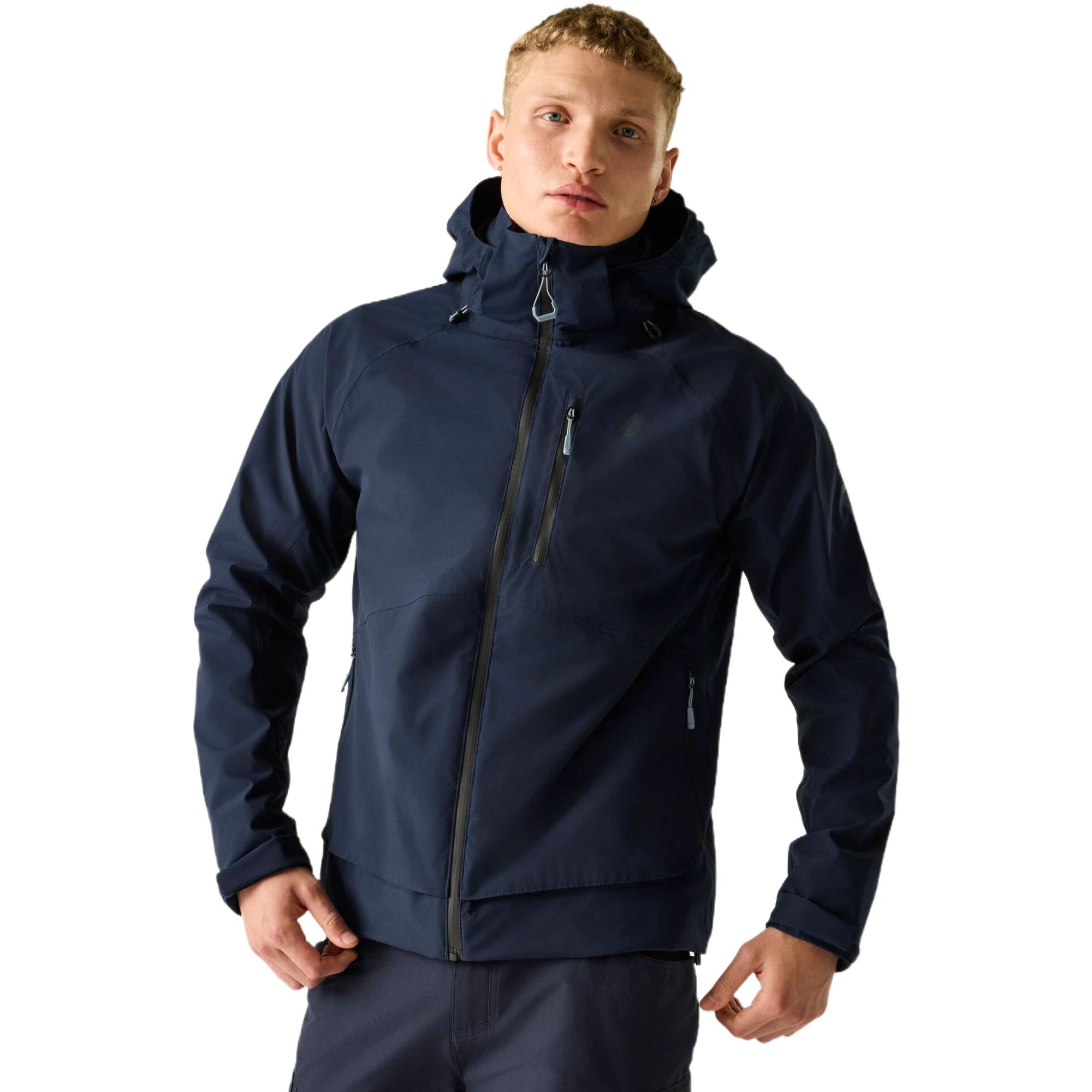 Dare 2B Men's Switch Out Iii Waterproof Jacket - Black - XXXL - Image 7