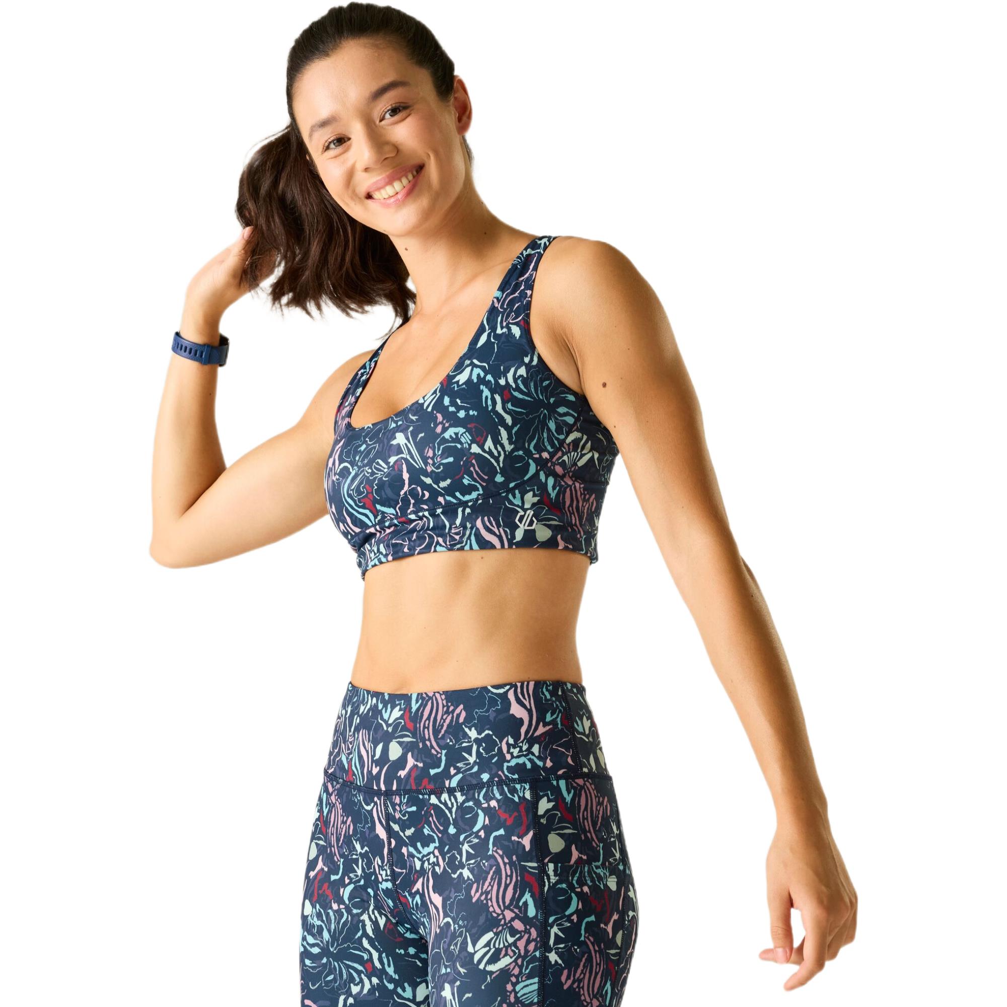 Dare 2b Womens Influential Bra Sports Top Removeable Pads Comfort Fit - Image 4