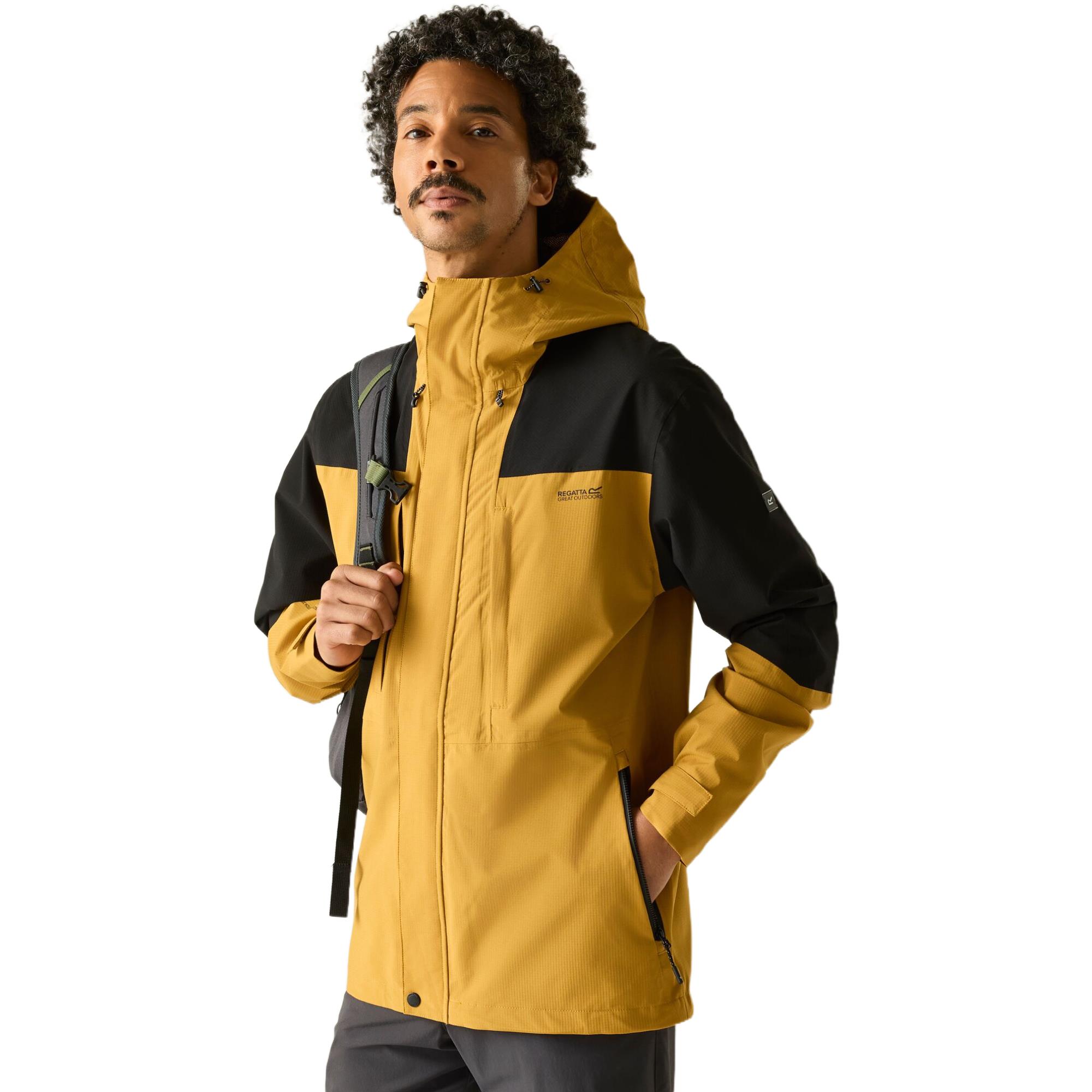 Regatta Men's Freesdale Waterproof Isotex Jacket - Drkstrm/Blck - XXL - Image 2