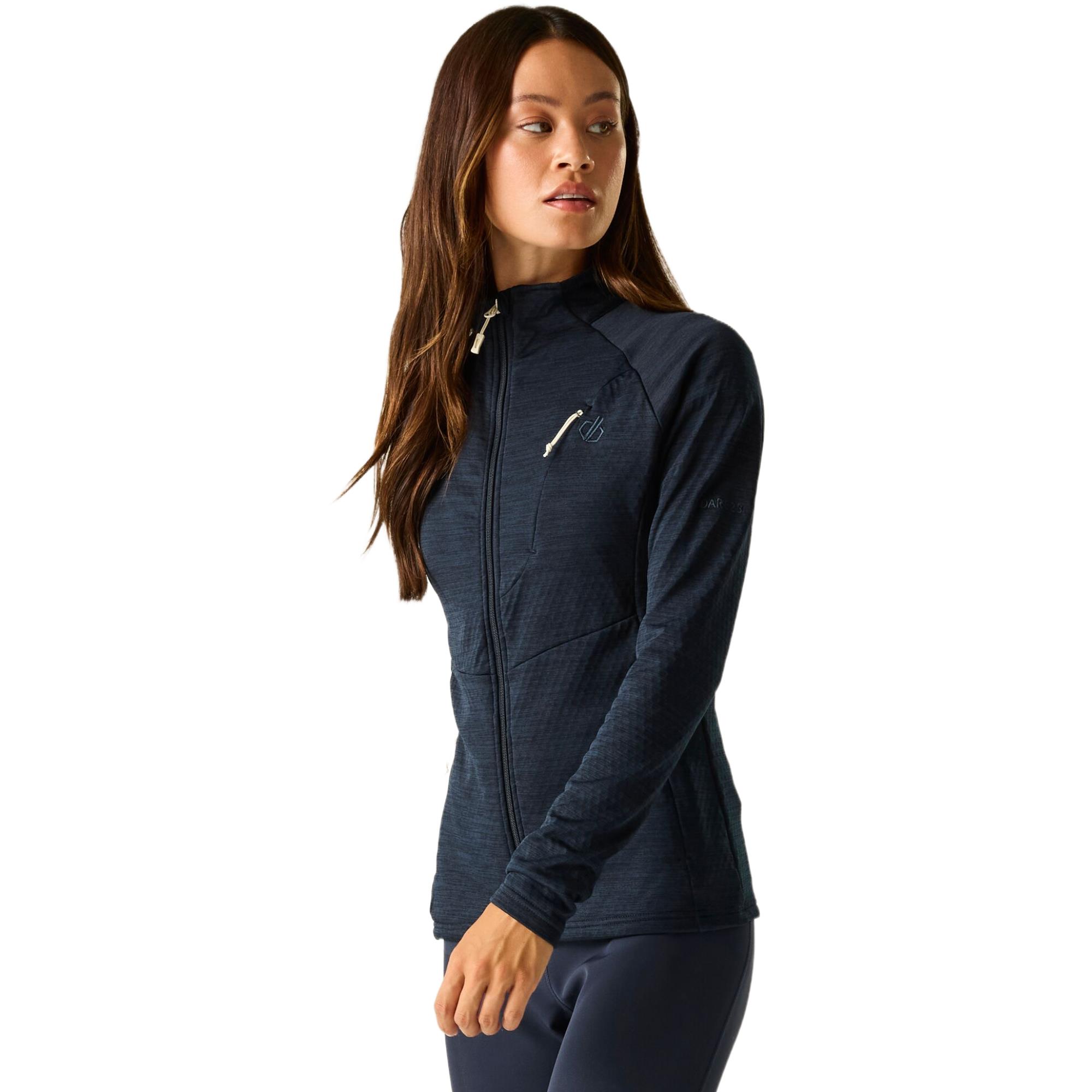 Dare 2b Womens Emerging III Stretch Midlayer Full Zip Jacket