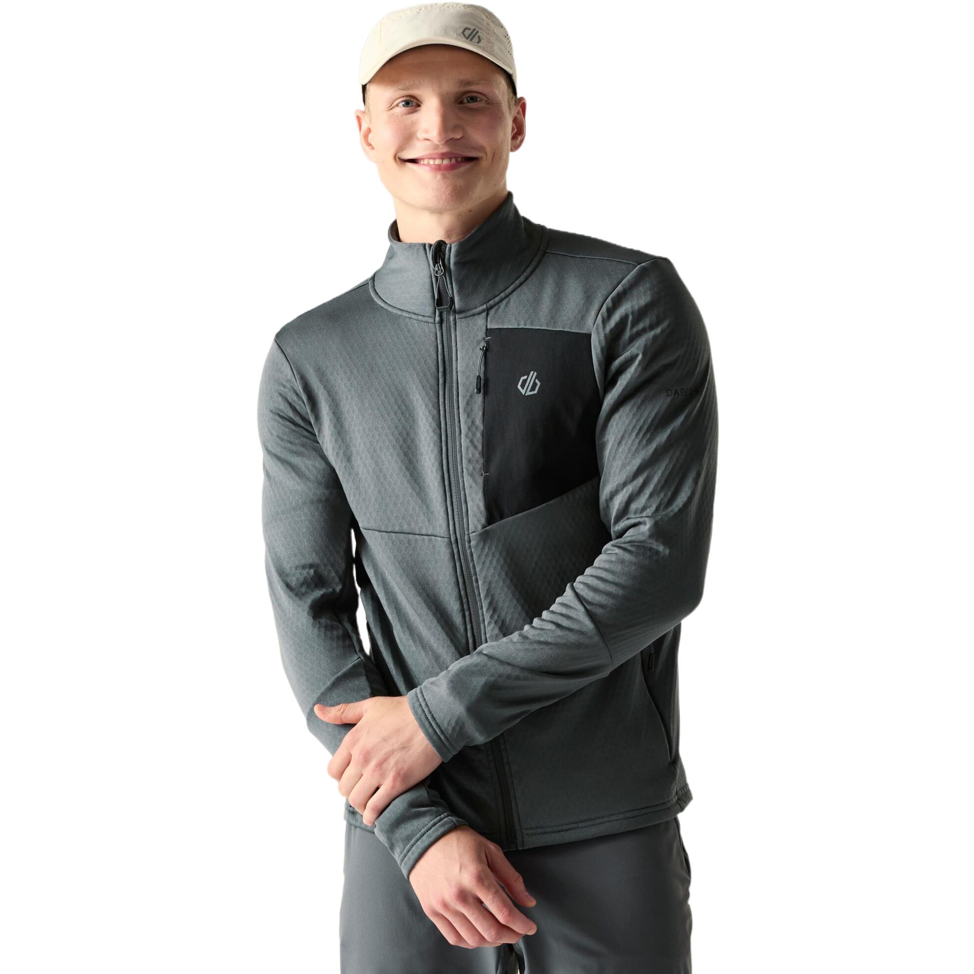 Dare 2B Men's Venture Stretch Midlayer - Orange Xxxl - Image 3