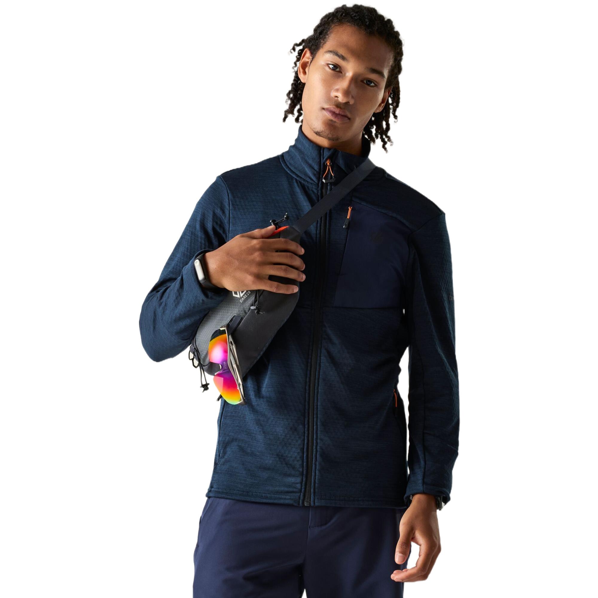 Dare 2B Men's Venture Stretch Midlayer - Orange Xxxl - Image 2
