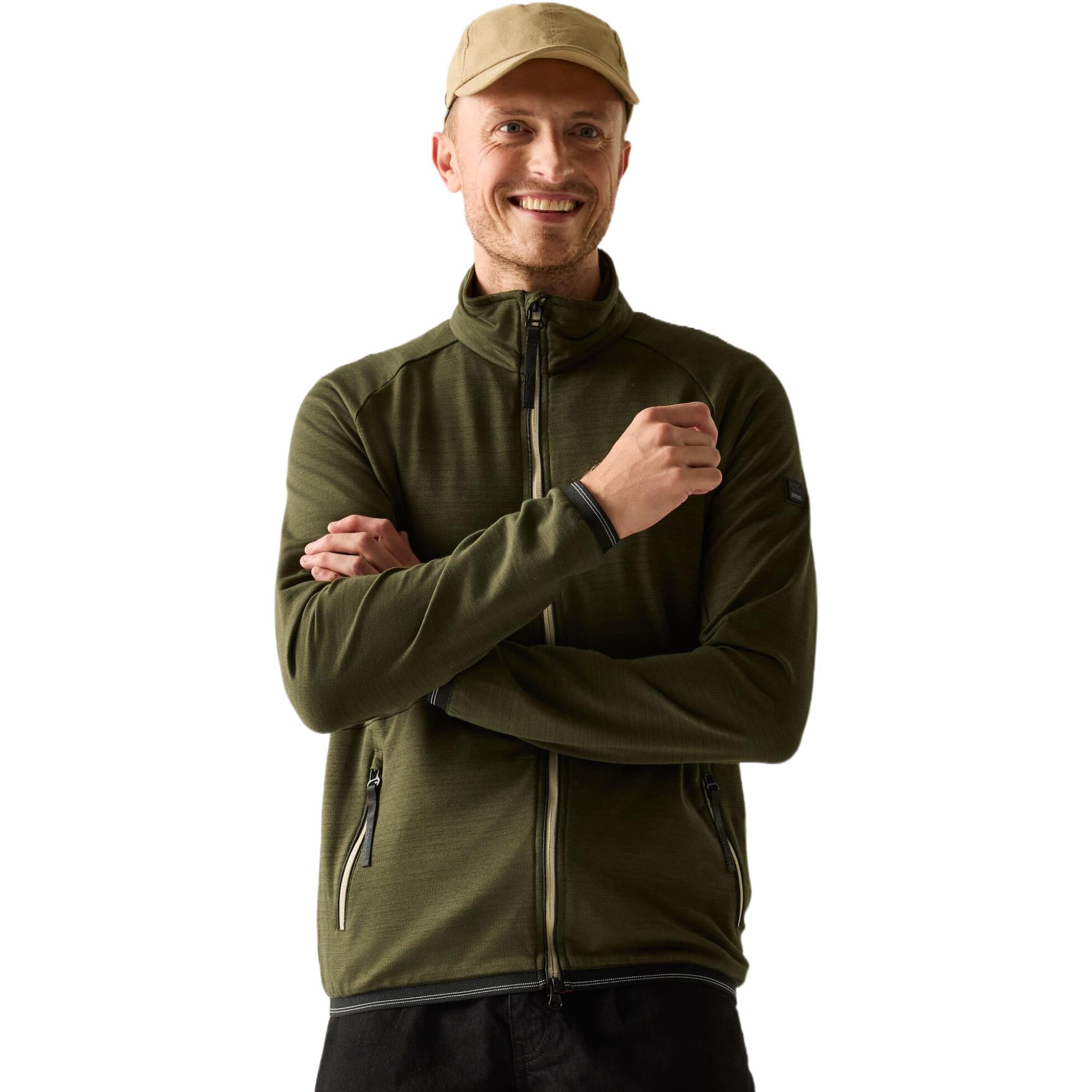 Regatta Mens Malton Fleece Full Zip Jacket