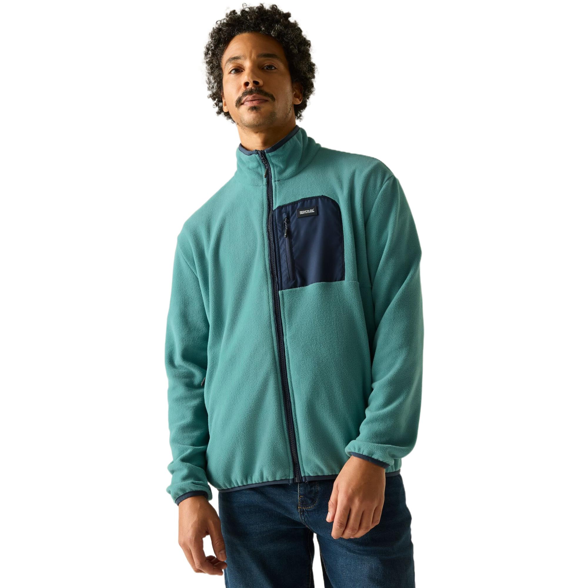 Regatta Mens Frankie Full Zip Fleece Lightweight Jacket