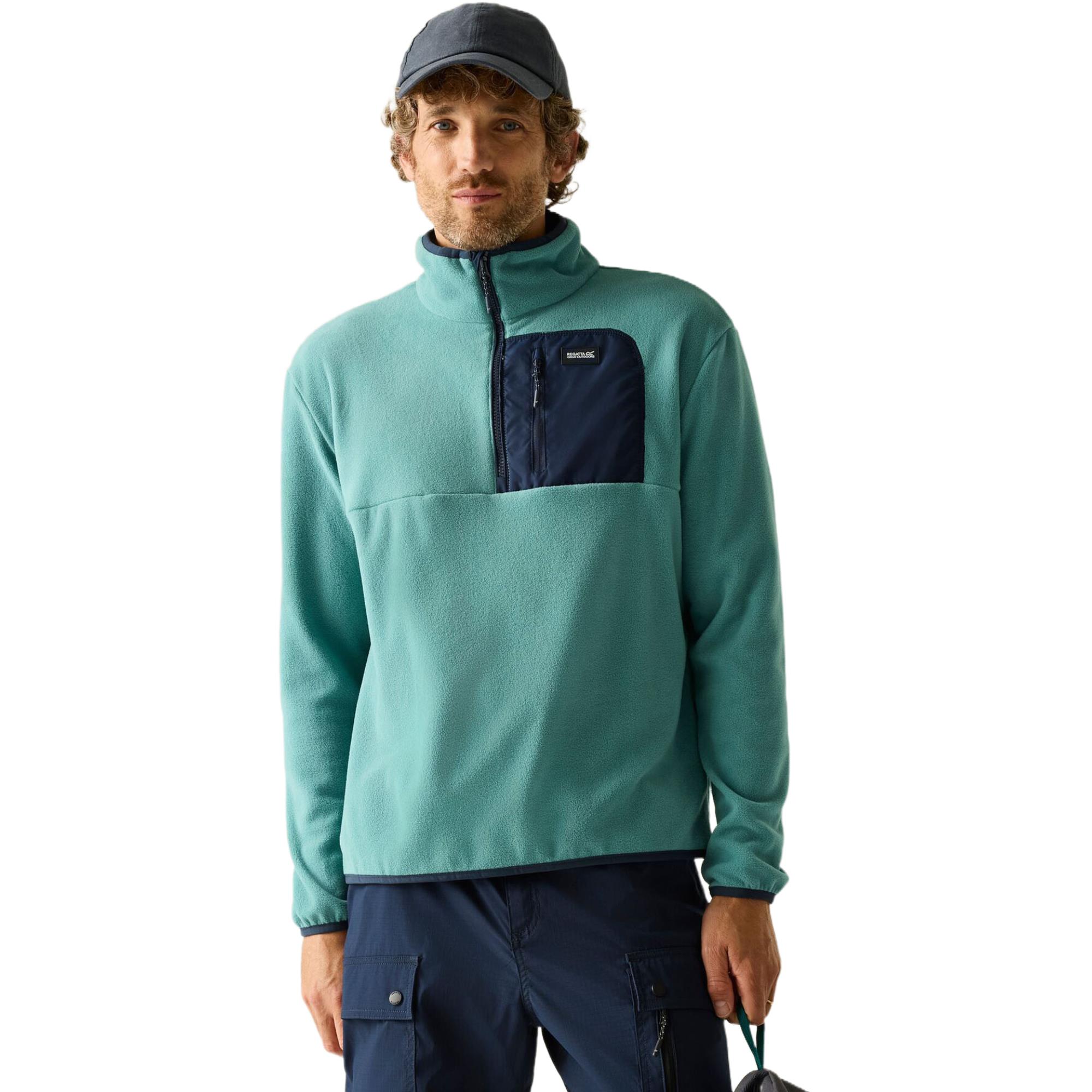 Regatta Men's Frankie Fleece - Blue 5XL - Image 2