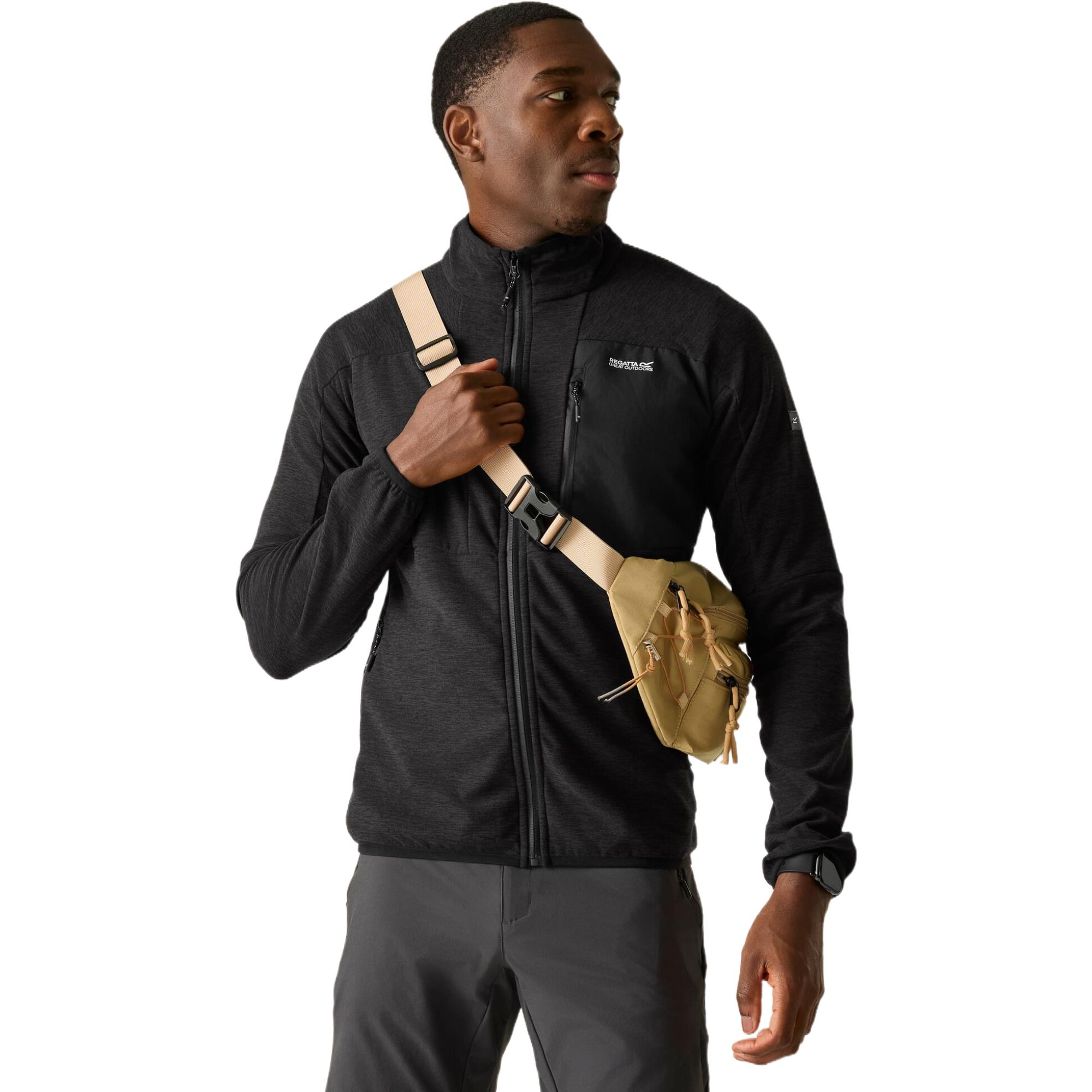 Regatta Mens Scaris Fleece Full Zip Lightweight Jacket