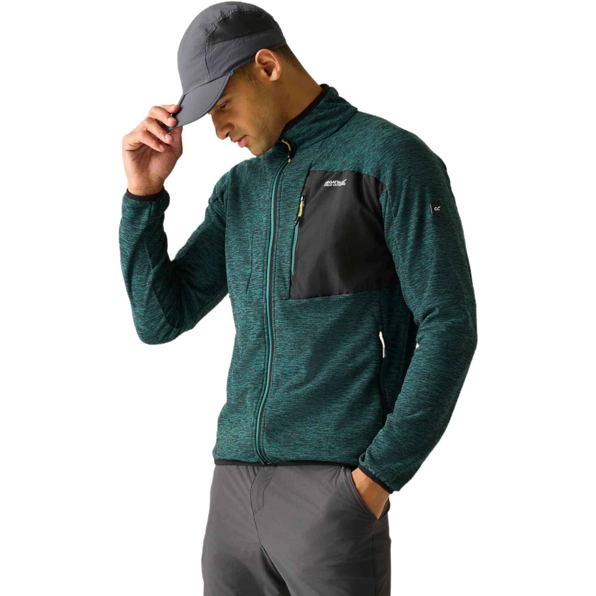 Regatta Mens Scaris Fleece Full Zip Lightweight Jacket
