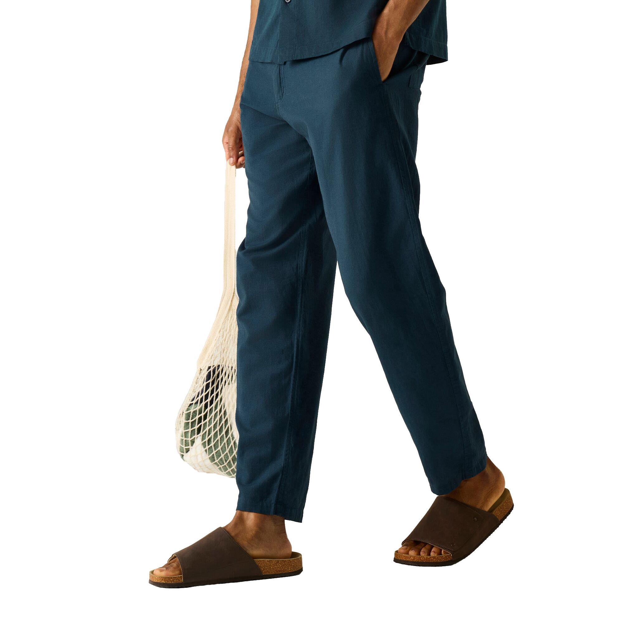 Regatta Mens Hadlin Trousers Casual Lightweight
