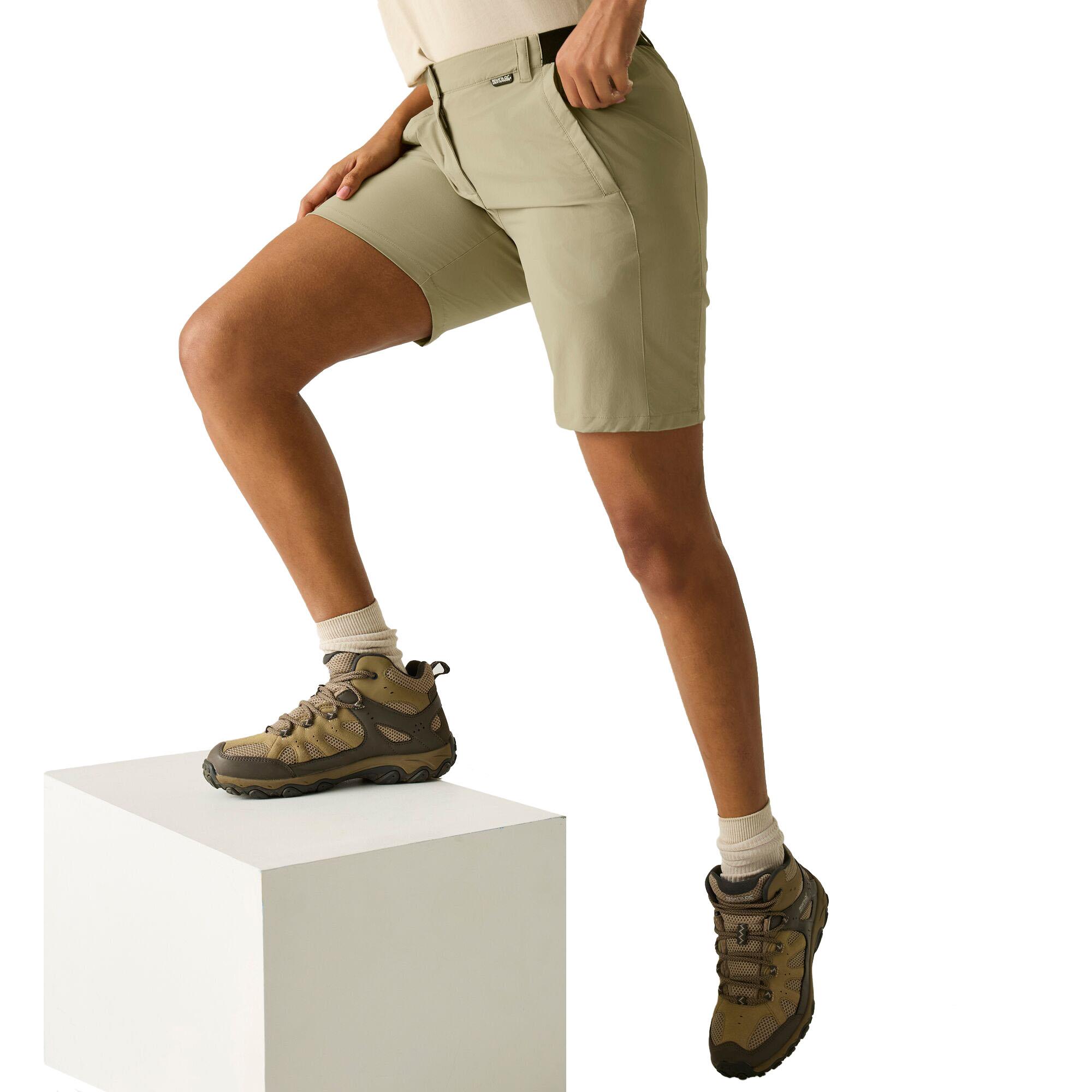 Regatta Womens Travel Light Packaway Shorts II Lightweight Walking Trousers