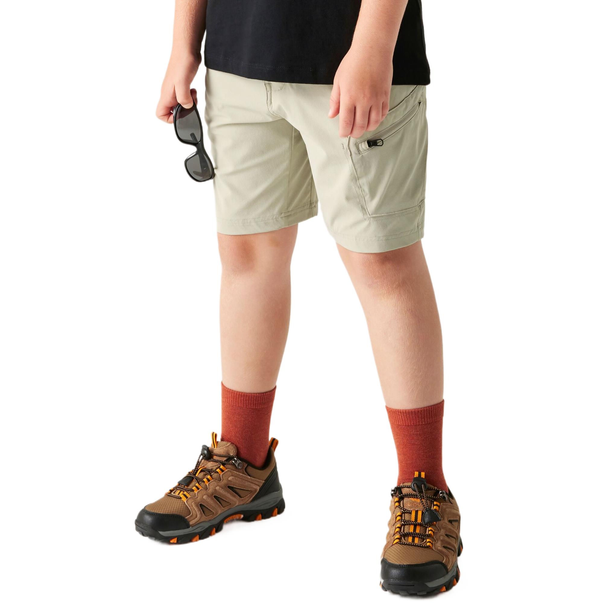 Dare 2B Kids’ Reprise Iii Multipocket Shorts - White Size 14 Years - Image 4