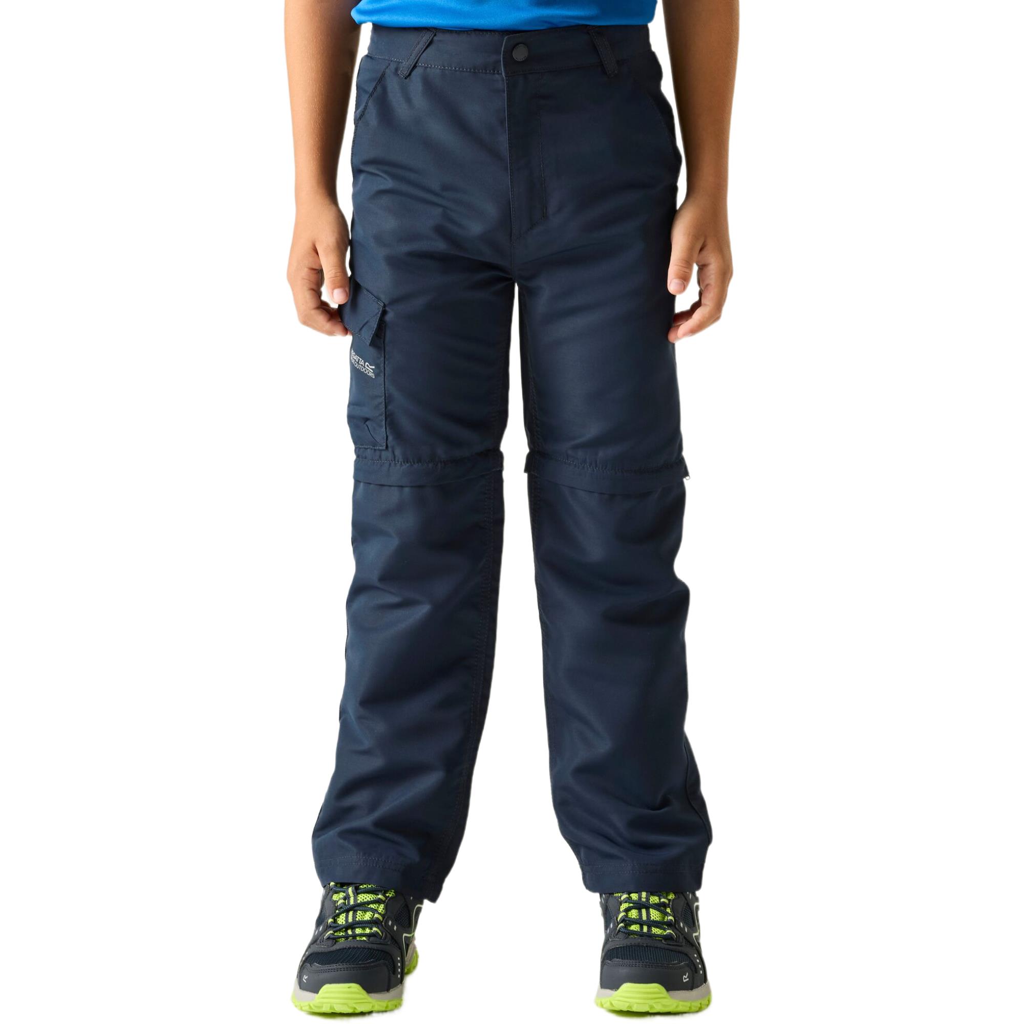 Regatta Kids Sorcer Zip Off Trousers III Lightweight Shorts